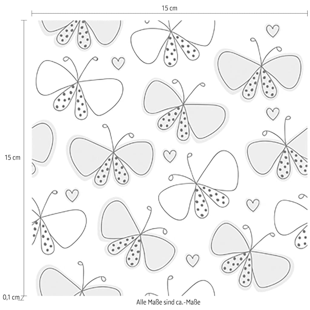 queence Fliesenaufkleber »Schmetterlinge«