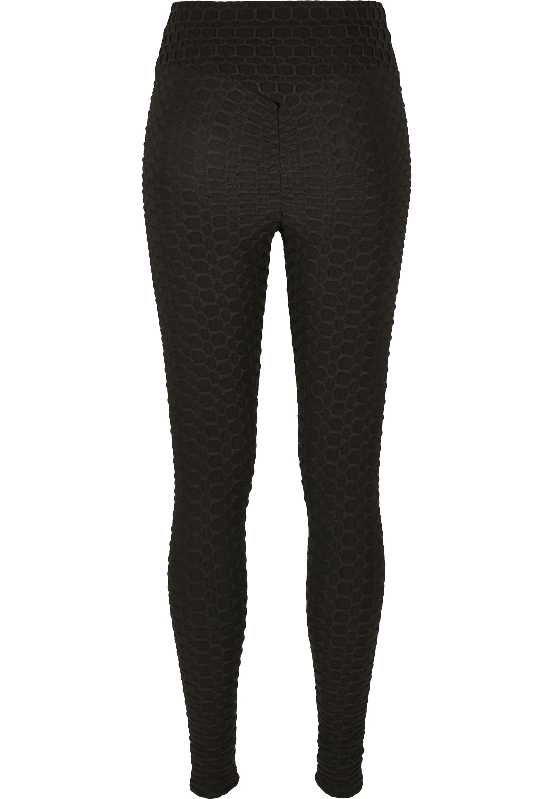 URBAN CLASSICS Leggings "Urban Classics Damen Ladies High Waist Honeycomb L günstig online kaufen