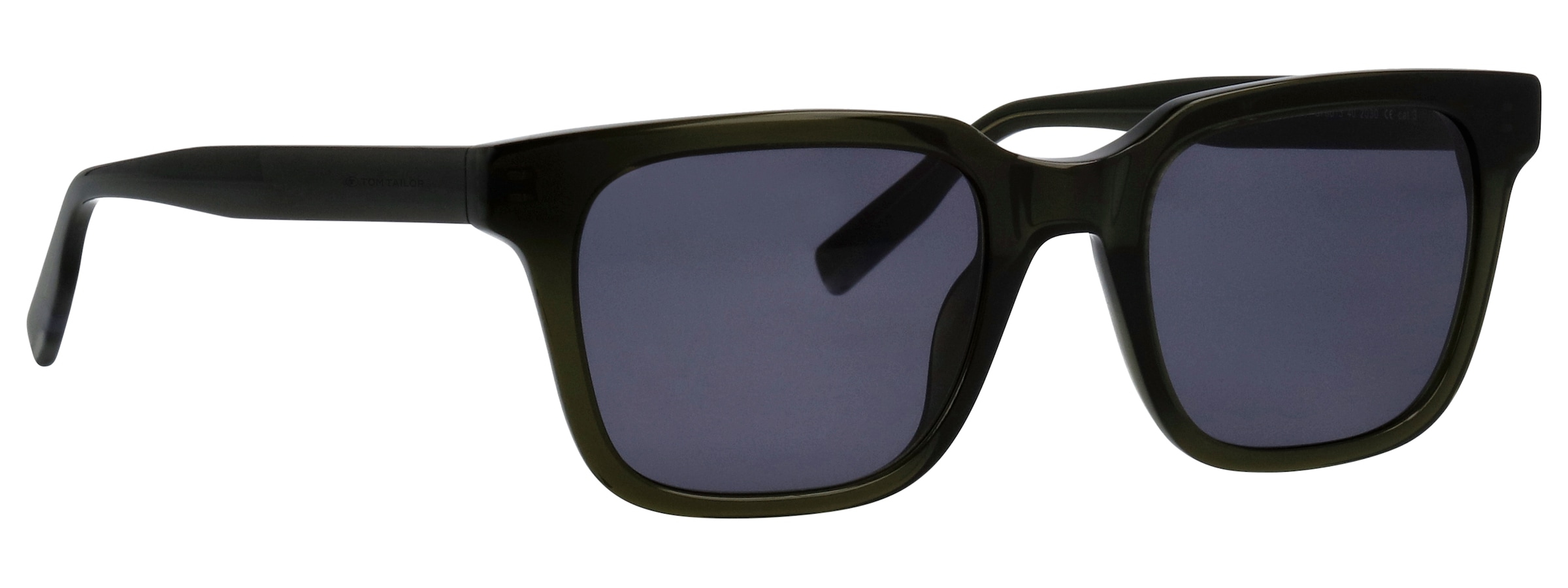 TOM TAILOR Sonnenbrille »Modell 676013« Form Karree/Eckig, Logoschriftzug auf Bügel, Kunststofffassung