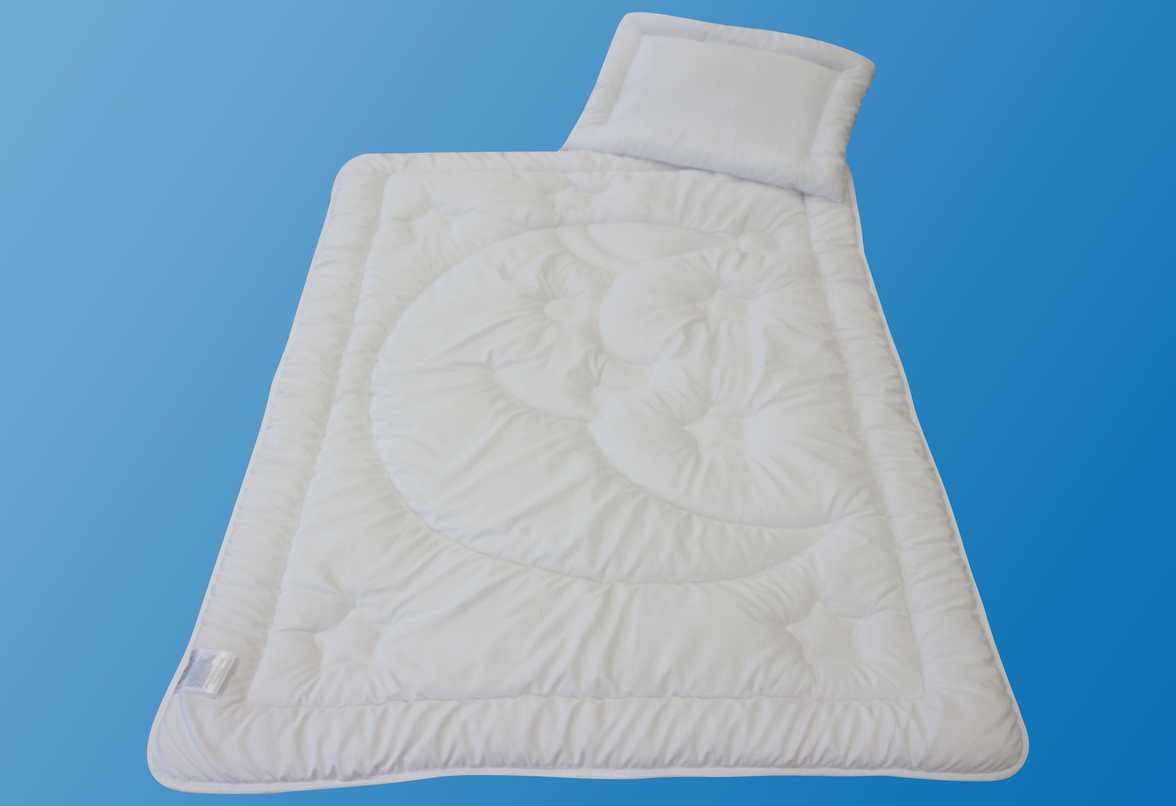 Dreams Kunstfaserbettdecke + Kopfkissen "Mond und Sterne" Praktisches Set f günstig online kaufen