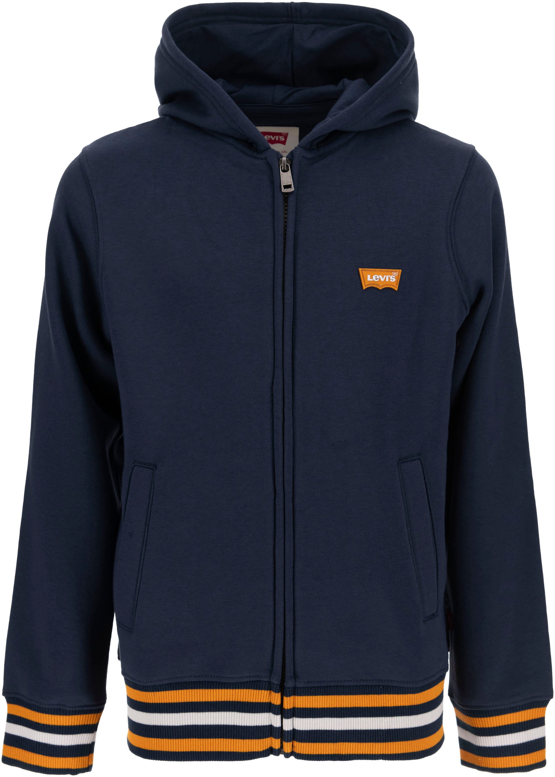 Kapuzensweatjacke »LVB VARSITY HOODIE«, for BOYS, mit Markenschriftzug auf dem Rücken