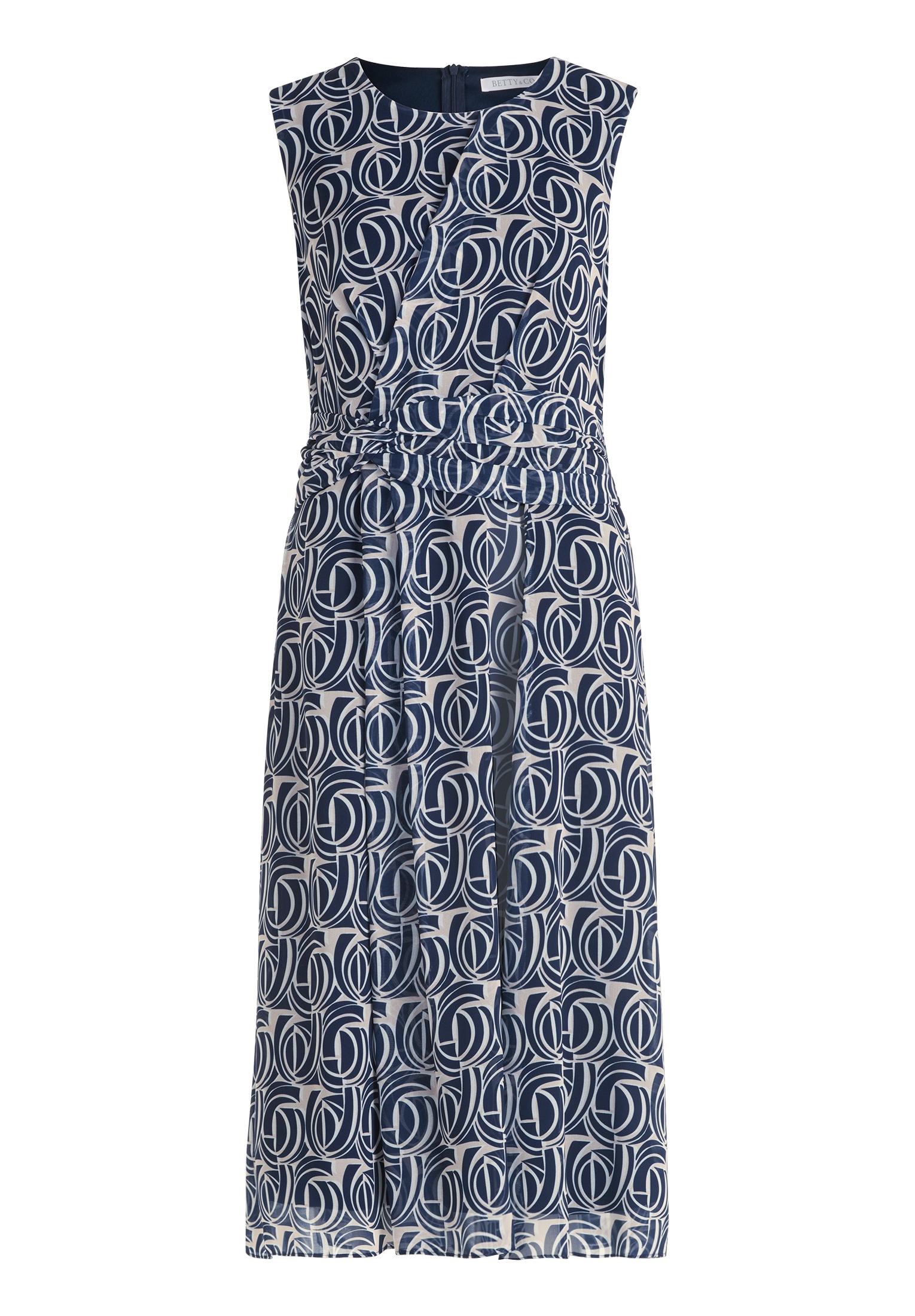 Betty&Co Chiffonkleid "Betty & Co Chiffonkleid ohne Arm", Druck günstig online kaufen