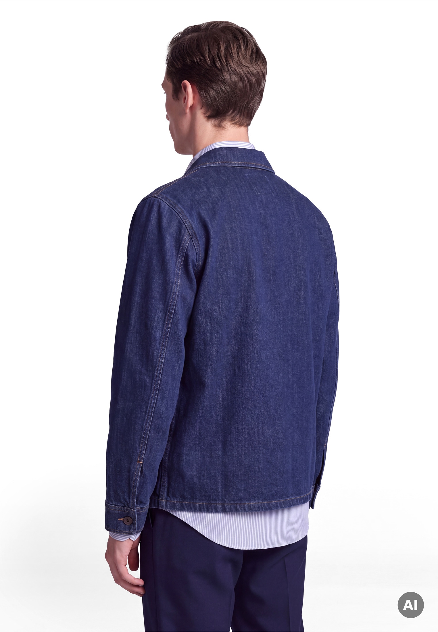 seidensticker Langarmhemd 1/1 Denim