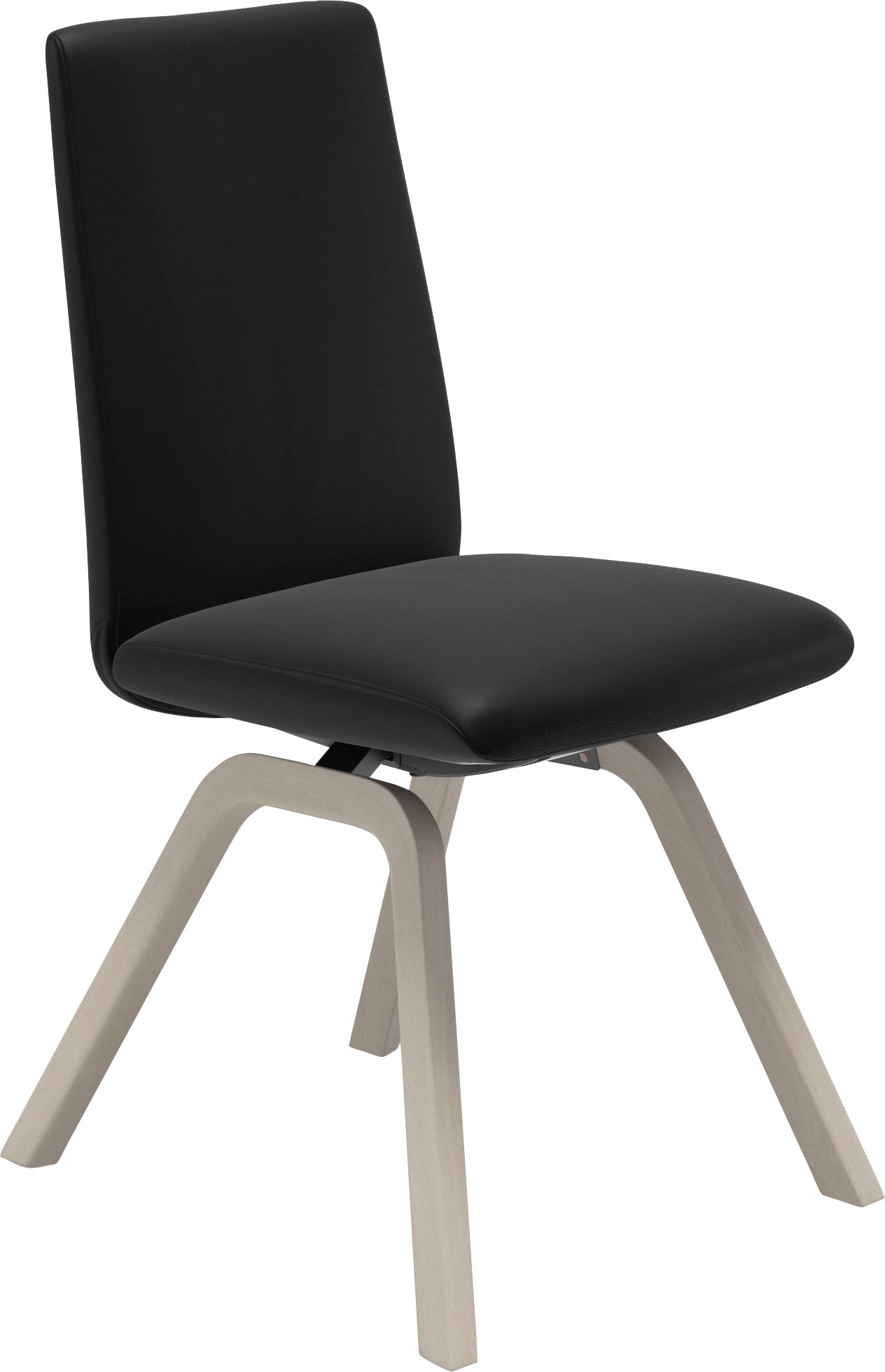 Stressless Polsterstuhl "Laurel" () Low Back, Größe M, mit schräggestellten Beinen in Eiche gekalkt