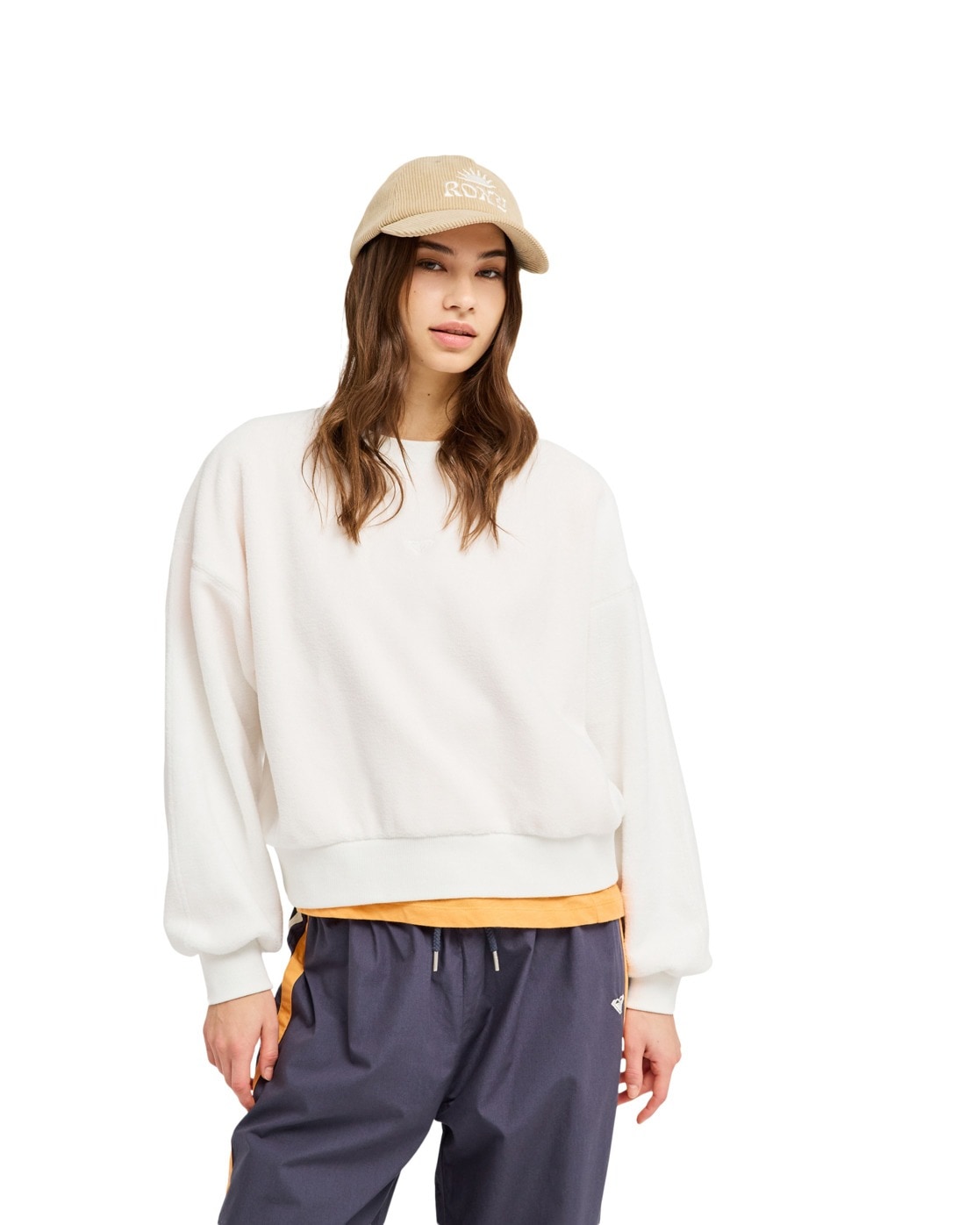 Roxy Rundhalspullover "Chill Story" günstig online kaufen