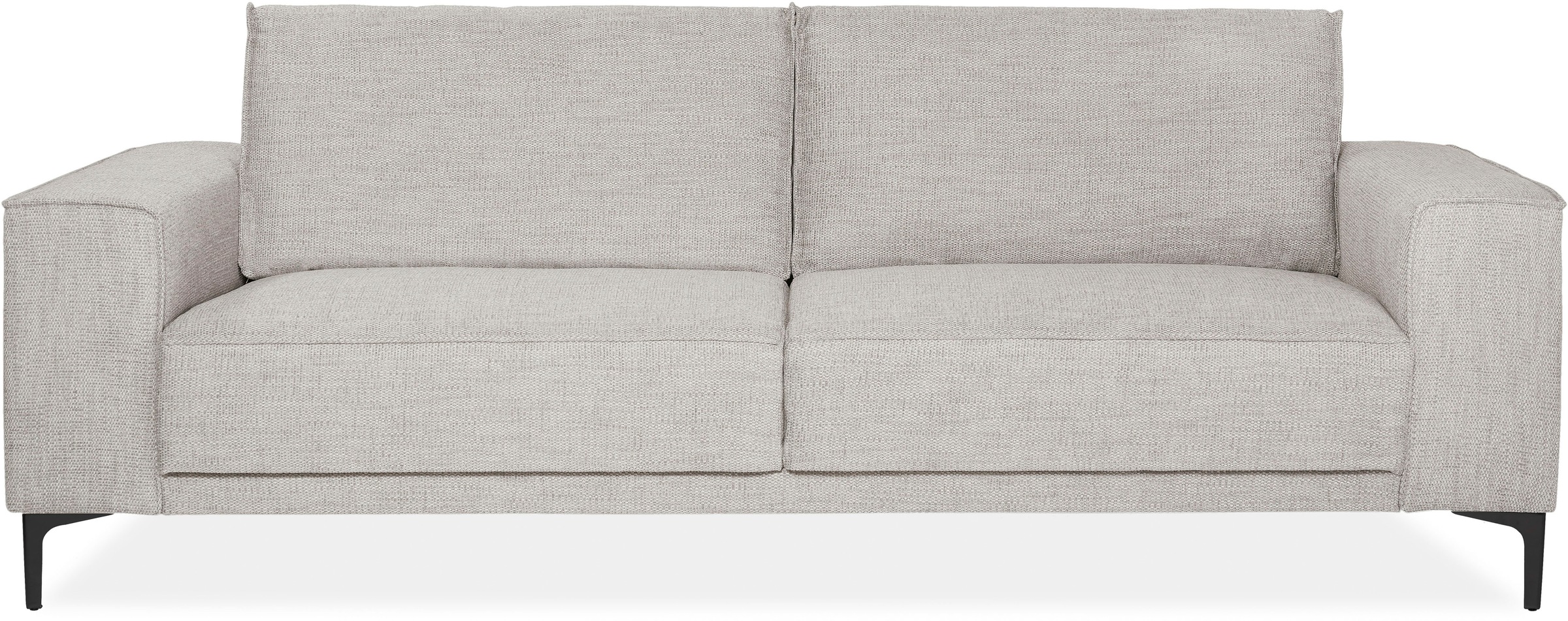 Places of Style 3-Sitzer "3er Sofa Oland, Struktur, Flachgewebe, Luxus-Micr günstig online kaufen