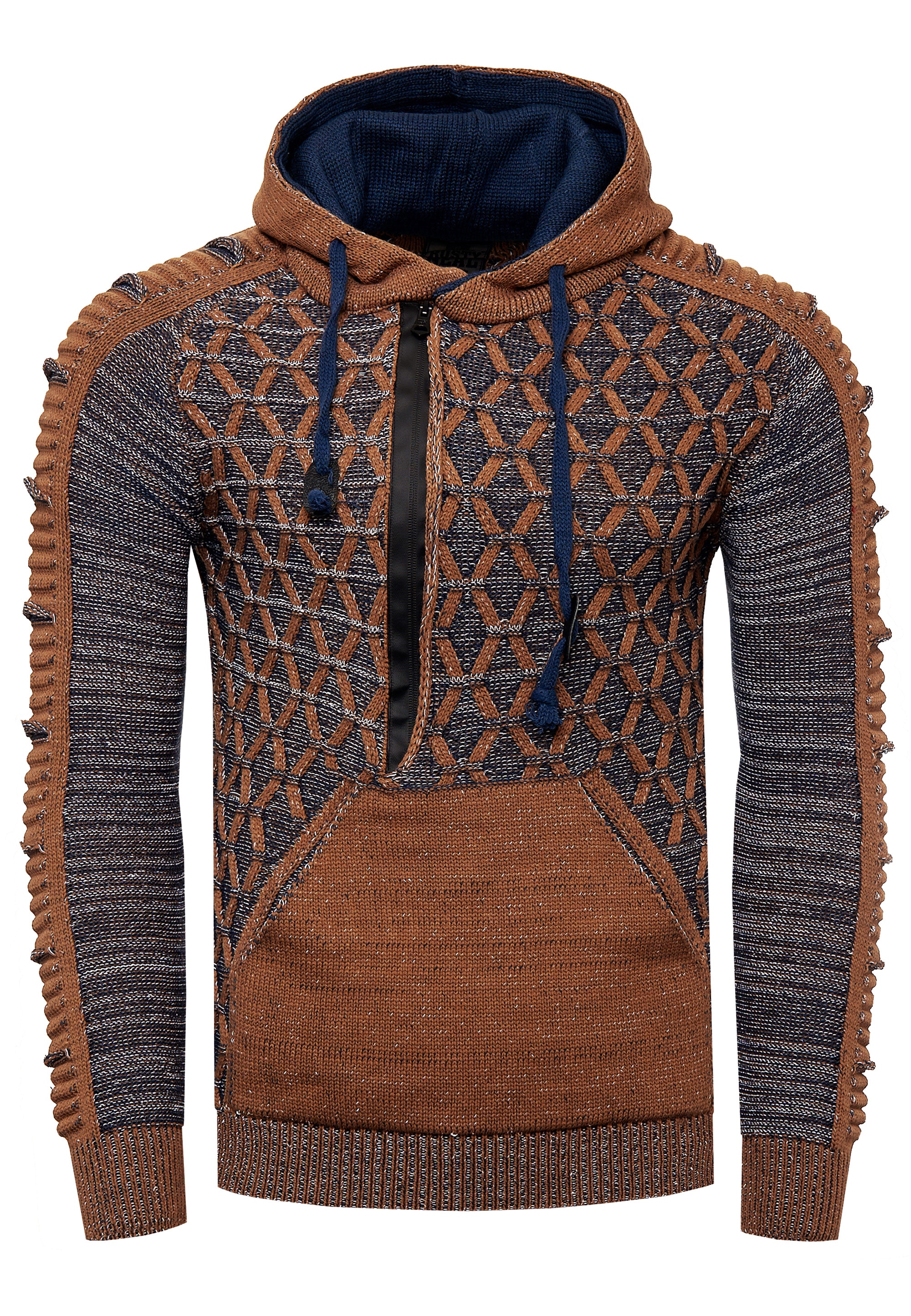 Rusty Neal Kapuzensweatshirt, in ausgefallenem Design