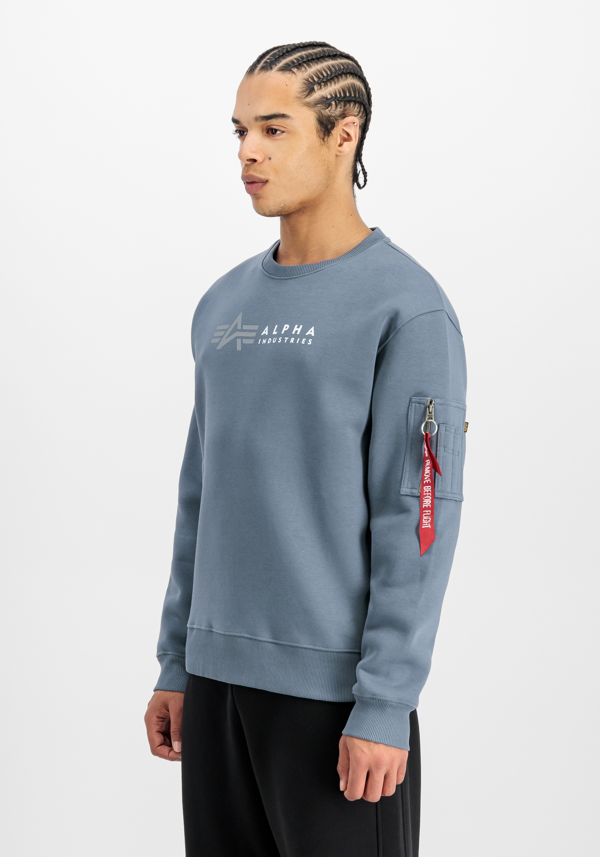Alpha Industries Sweater »Alpha Industries Men - Sweatshirts Alpha Label Sweatshirt«