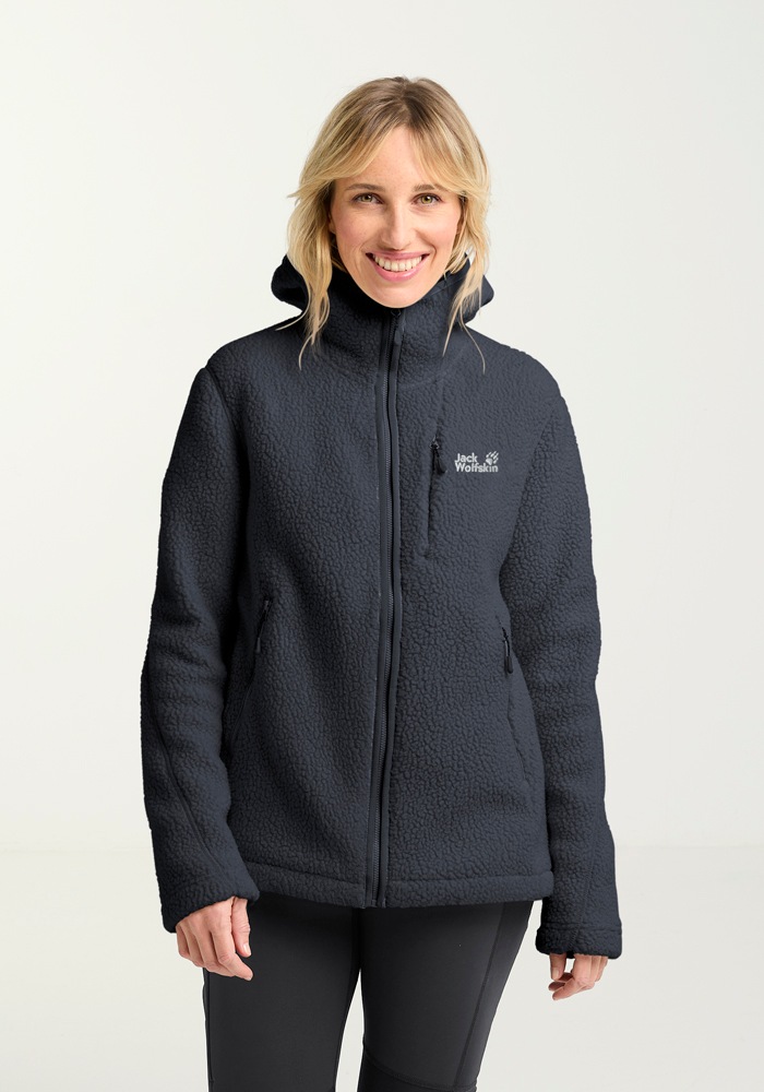 Jack Wolfskin Fleecejacke "CRADLE MOUNTAIN PILE FZ W", mit Kapuze günstig online kaufen