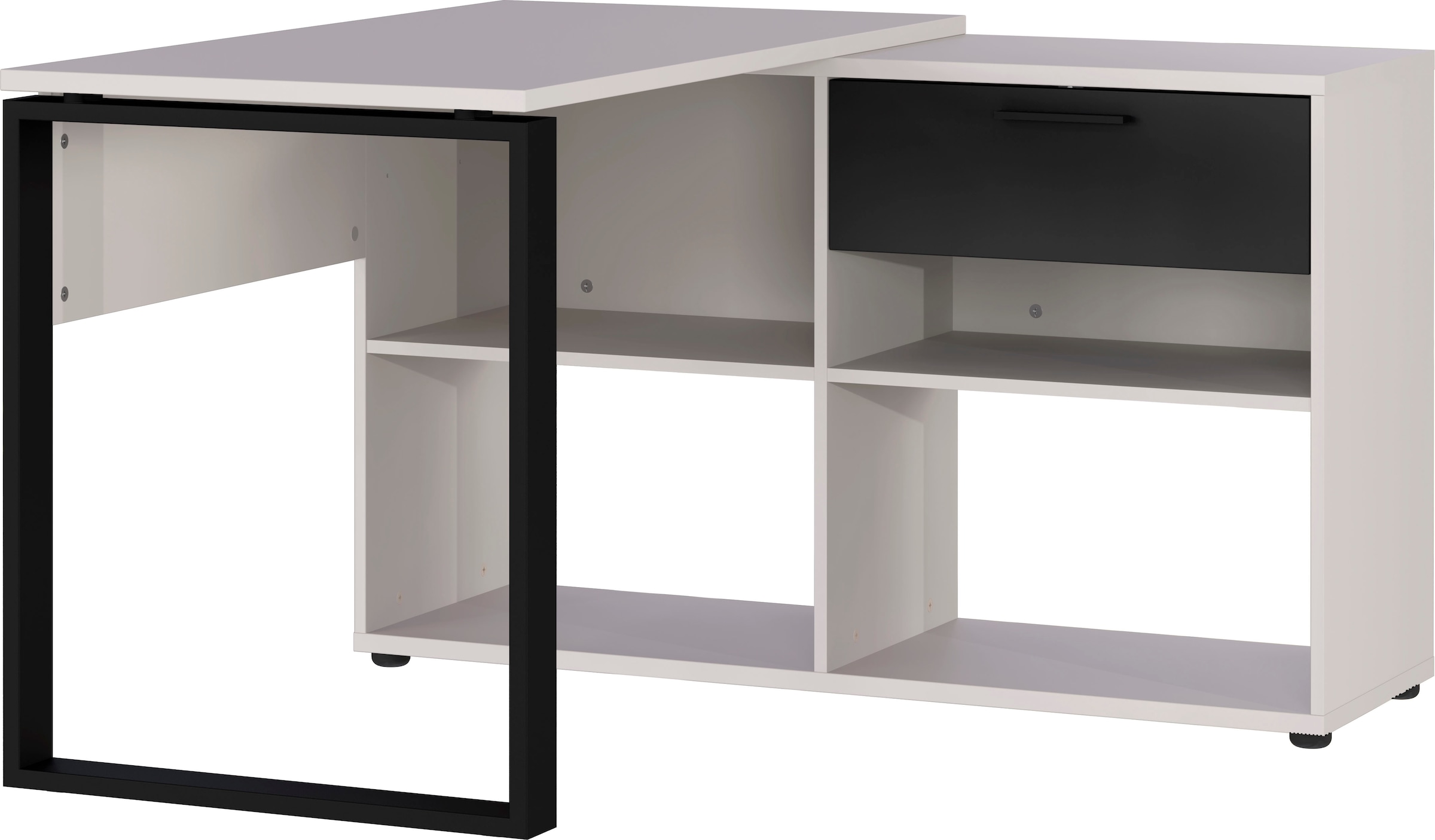 Schreibtisch Sideboard St.), mit zwei inkl. integriertem »Fenton«, GERMANIA (3 und Büro-Set Aktenschränken BAUR |