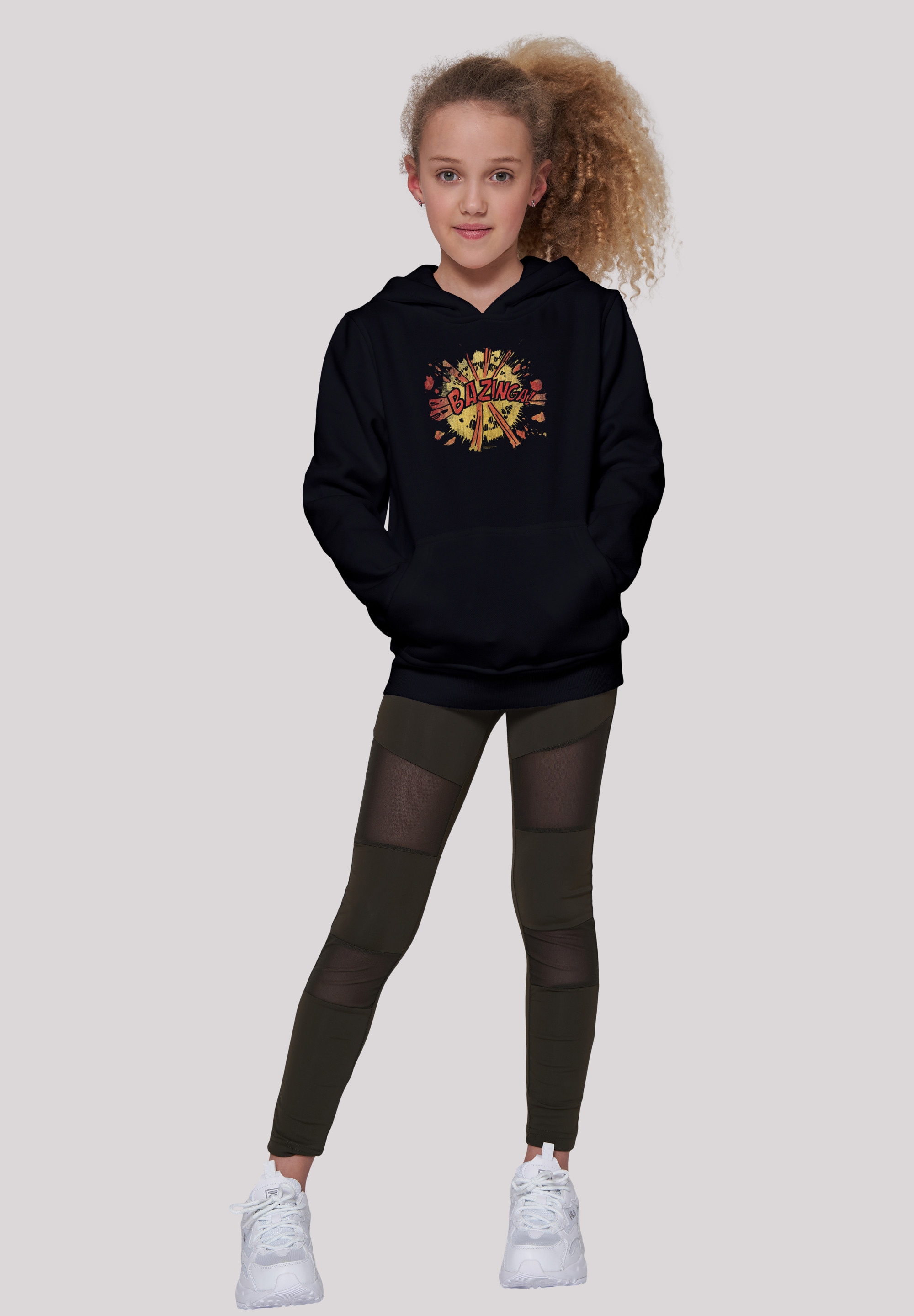 F4NT4STIC Sweatshirt »Big Bang Theory TV Serie Bazinga Explosion«, Unisex Kinder,Premium Merch,Jungen,Mädchen,Bedruckt