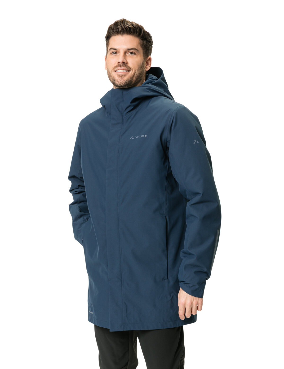 VAUDE Funktionsparka "MENS CYCLIST PADDED PARKA", (1 St.), mit Kapuze günstig online kaufen