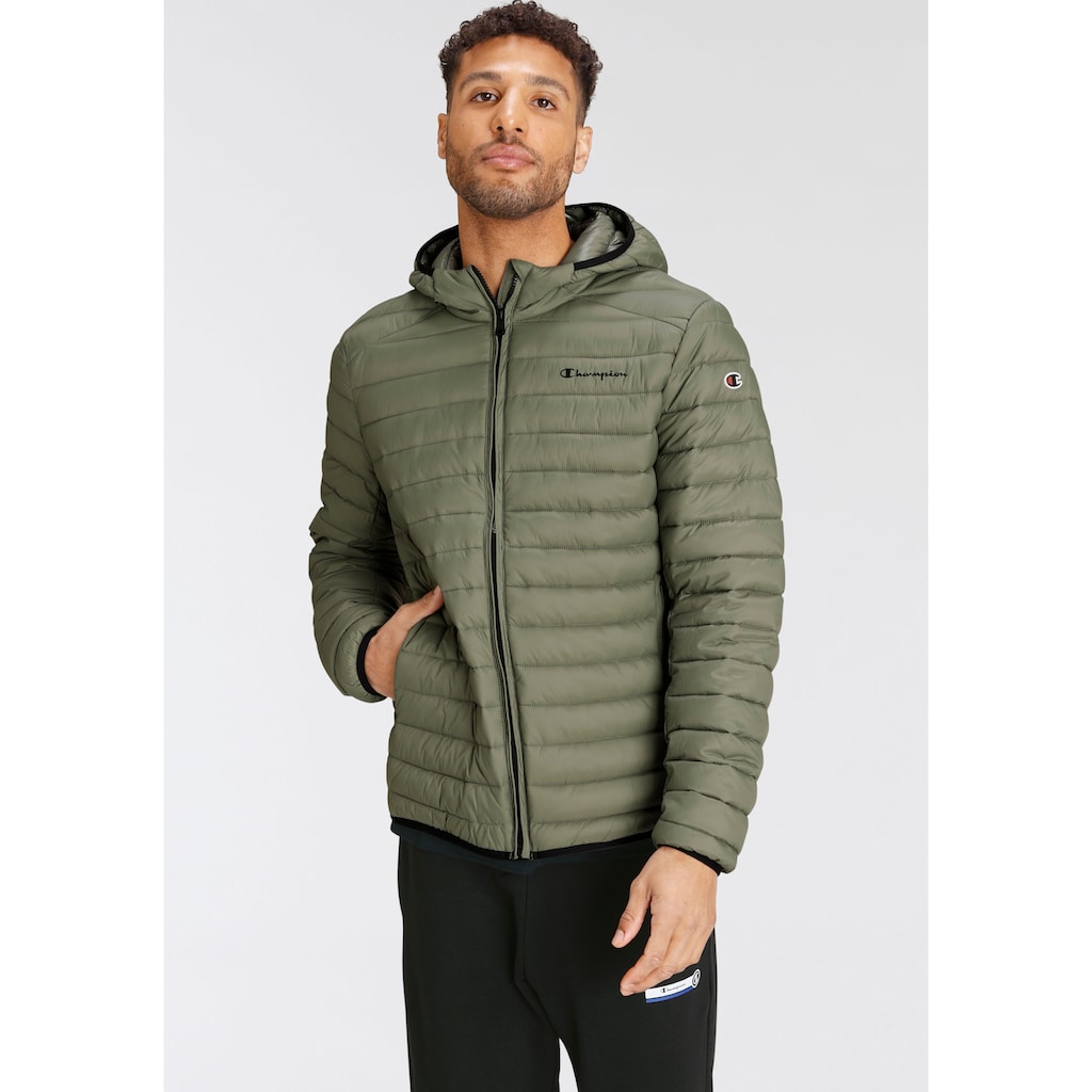 Champion Steppjacke »Hooded Jacket«, mit Kapuze