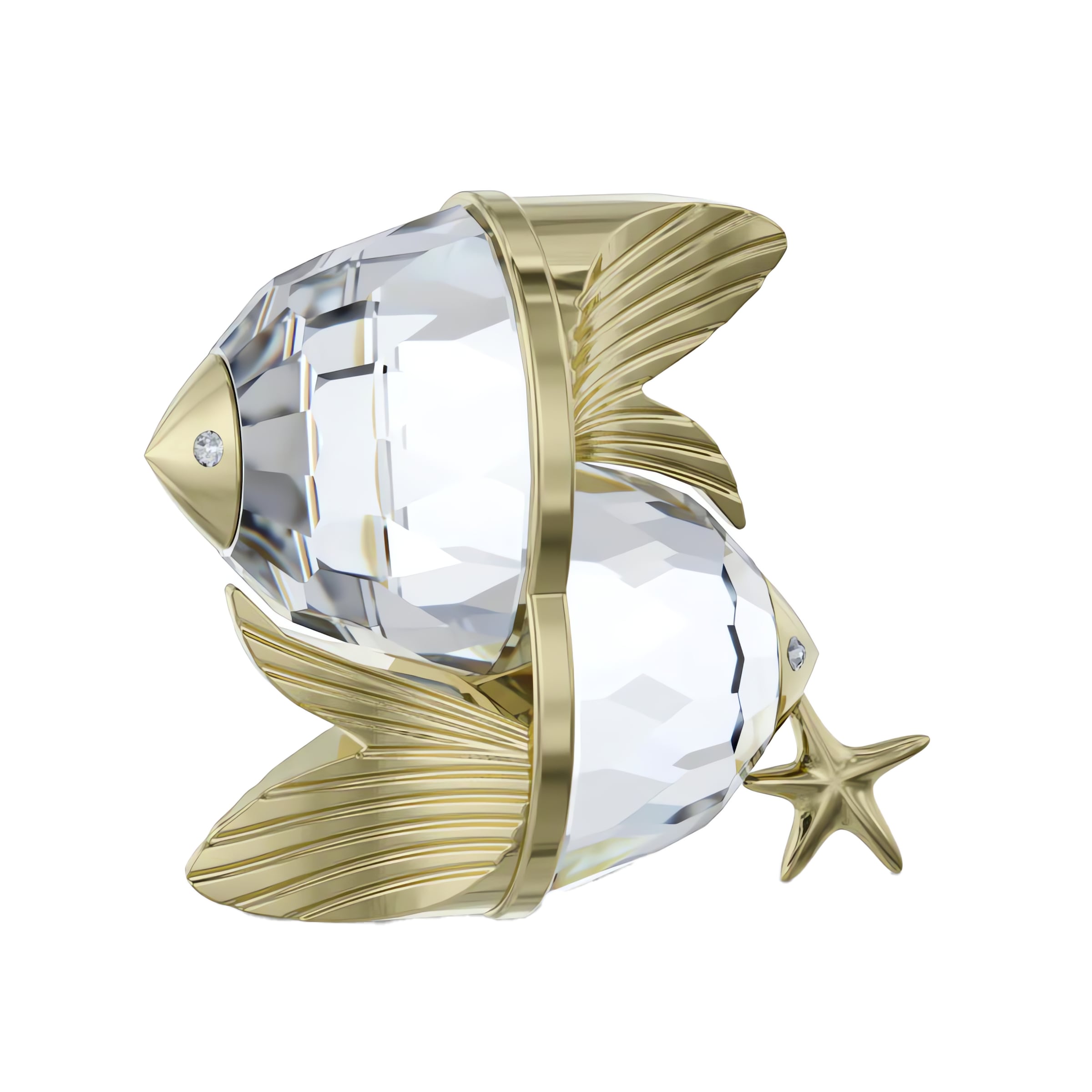 Swarovski Dekofigur »Kristallfigur Sammelfigur Zodiac Fische« Swarovski® Kristall