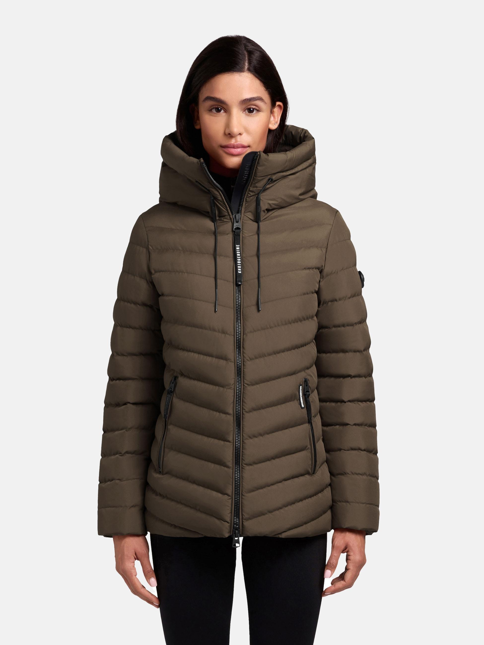 khujo Steppjacke "Pace-YM", mit Kapuze, Warme gesteppte Winterjacke mit Kap günstig online kaufen