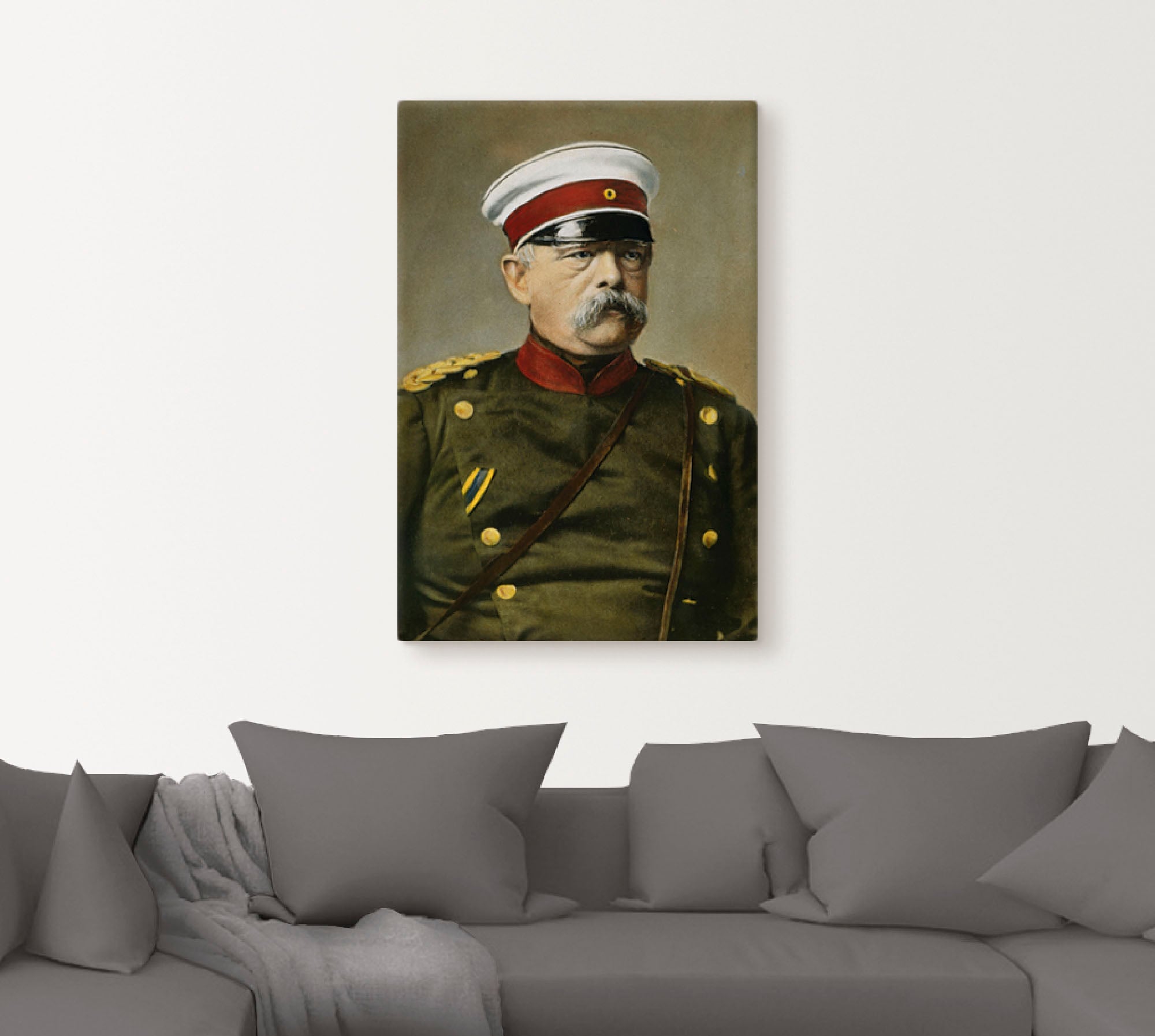 Artland Wandbild »Otto von Bismarck«, Menschen, (1 St.), als Leinwandbild, Poster in verschied. Größen