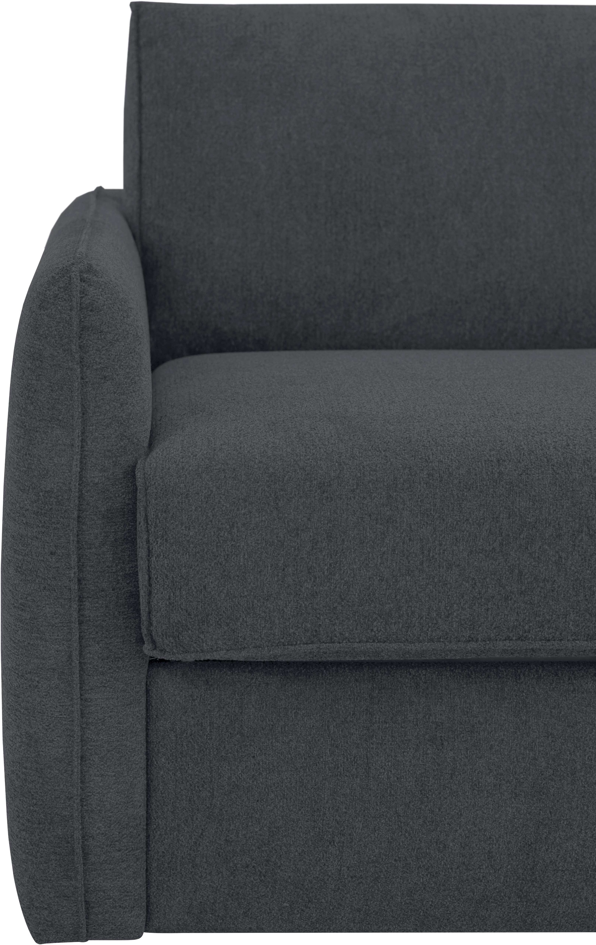 Home affaire Schlafsofa »Bergamons«, 2-Sitzer, mit Dauerschlaffunktion, inkl. Federkernmatratze, Lattenrost