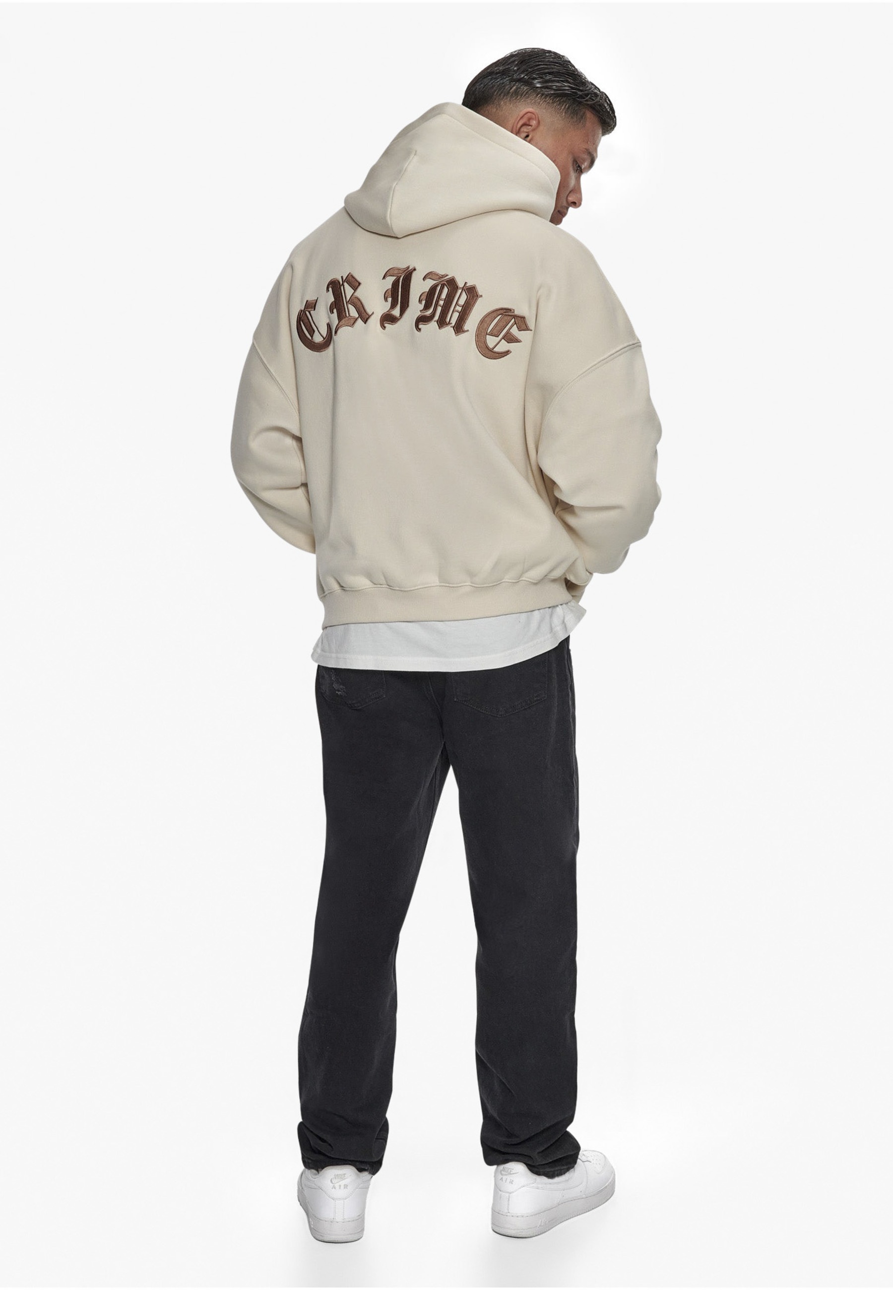 Dropsize Kapuzenpullover »Dropsize Herren Heavy Oversize Crime Hoodie« 1 Stk.