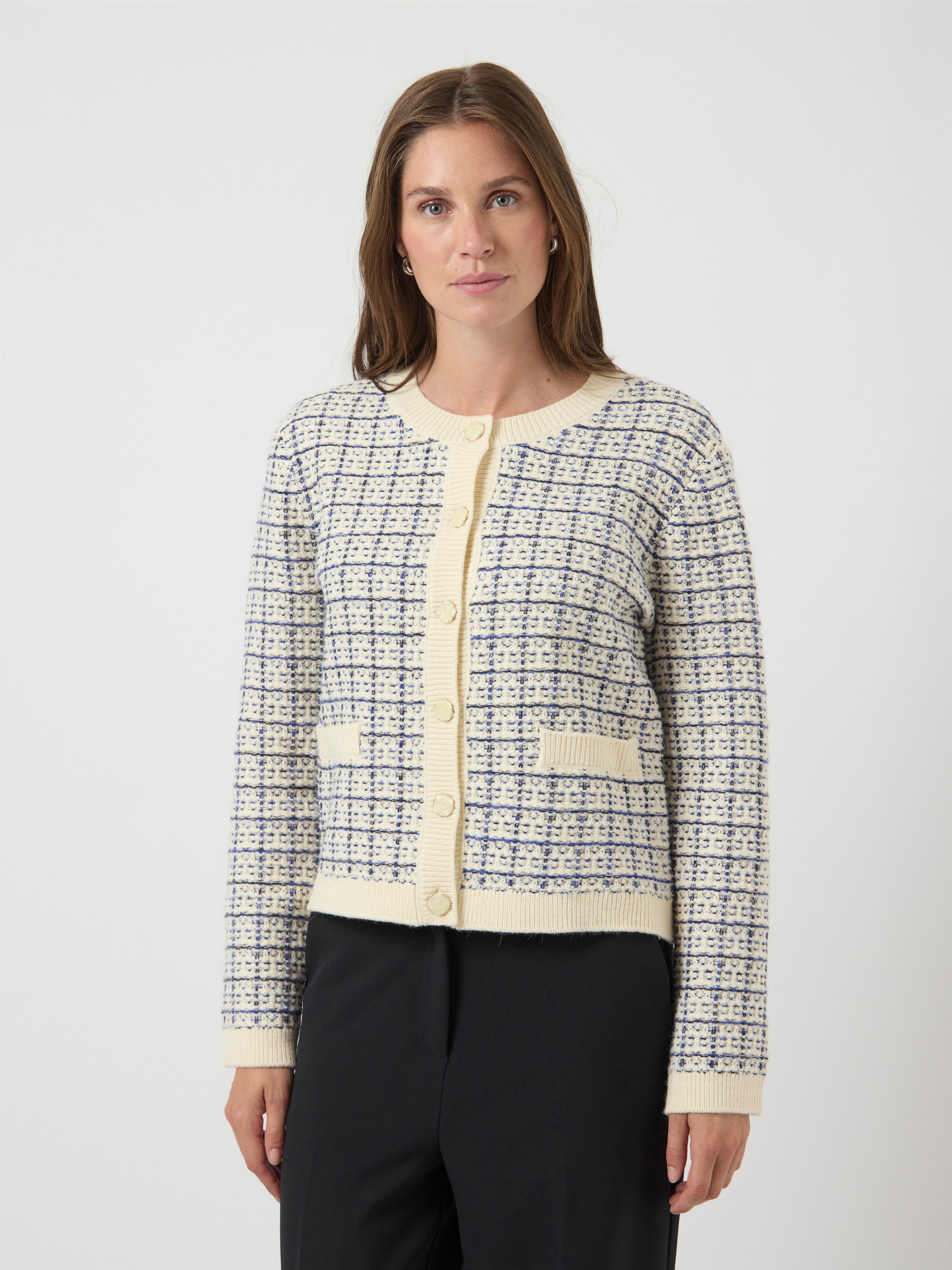 Y.A.S "YASLIVIA LS SHORT KNIT CARDIGAN S. NOOS" günstig online kaufen