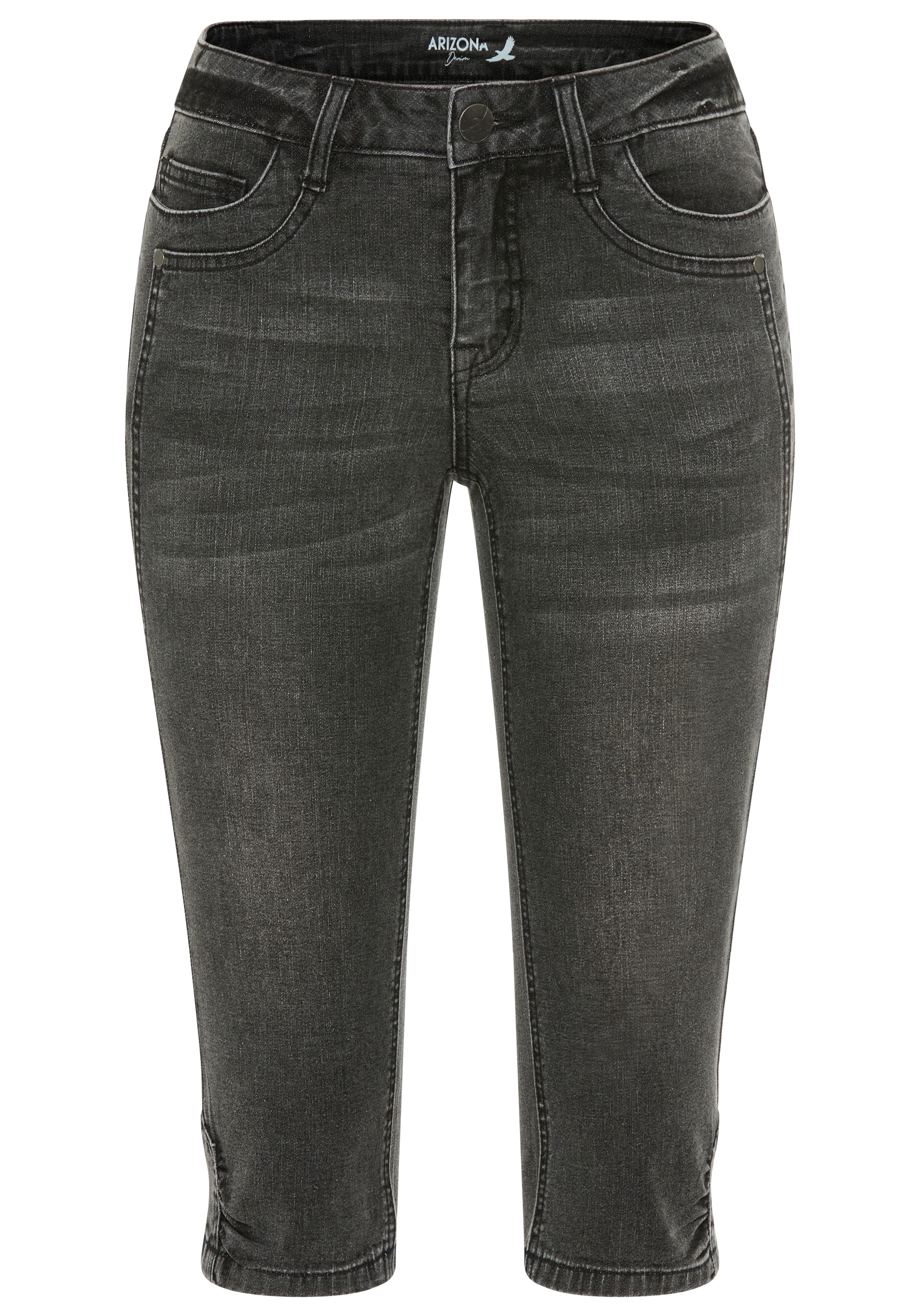 Arizona Caprijeans Skinny Fit, 3/4-Länge, mit Eingrifftaschen und Gesäßtaschen