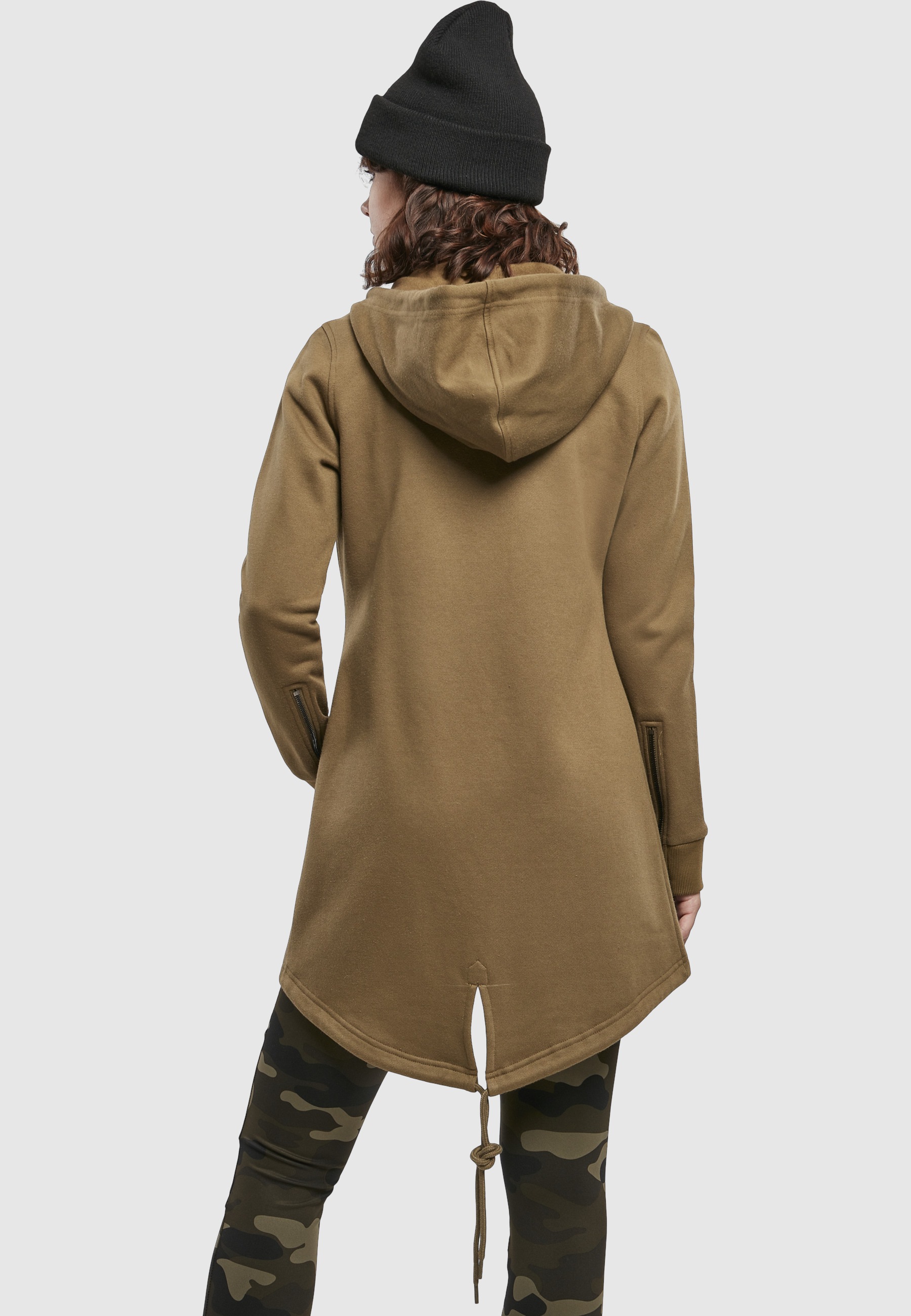 URBAN CLASSICS Sweatjacke »Urban Classics Damen Ladies Sweat« 1 Stk.