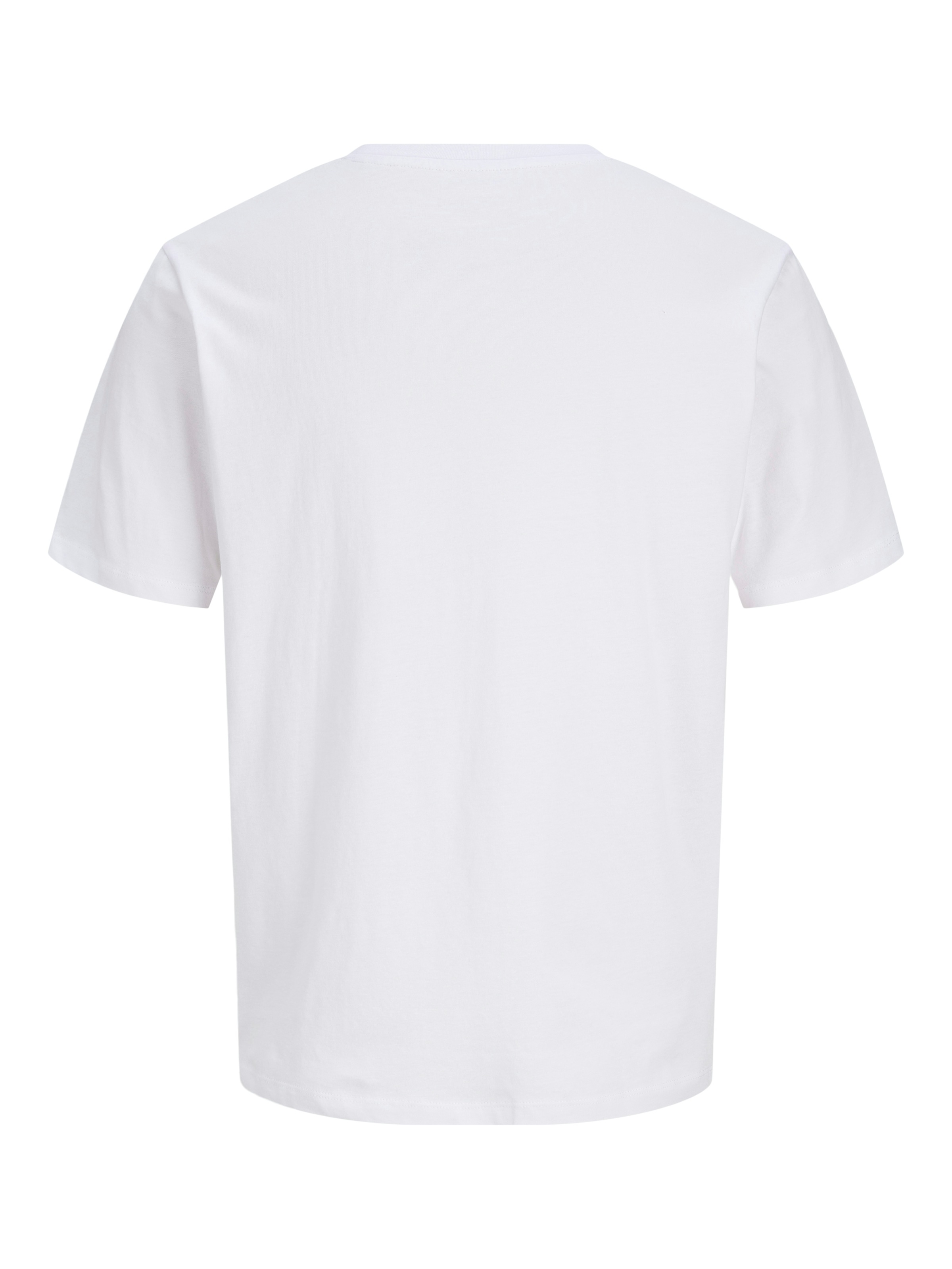 Jack & Jones Junior T-Shirt »JJDEVIN DAYTONA PRINT TEE SS CN JNR« mit Logoprint