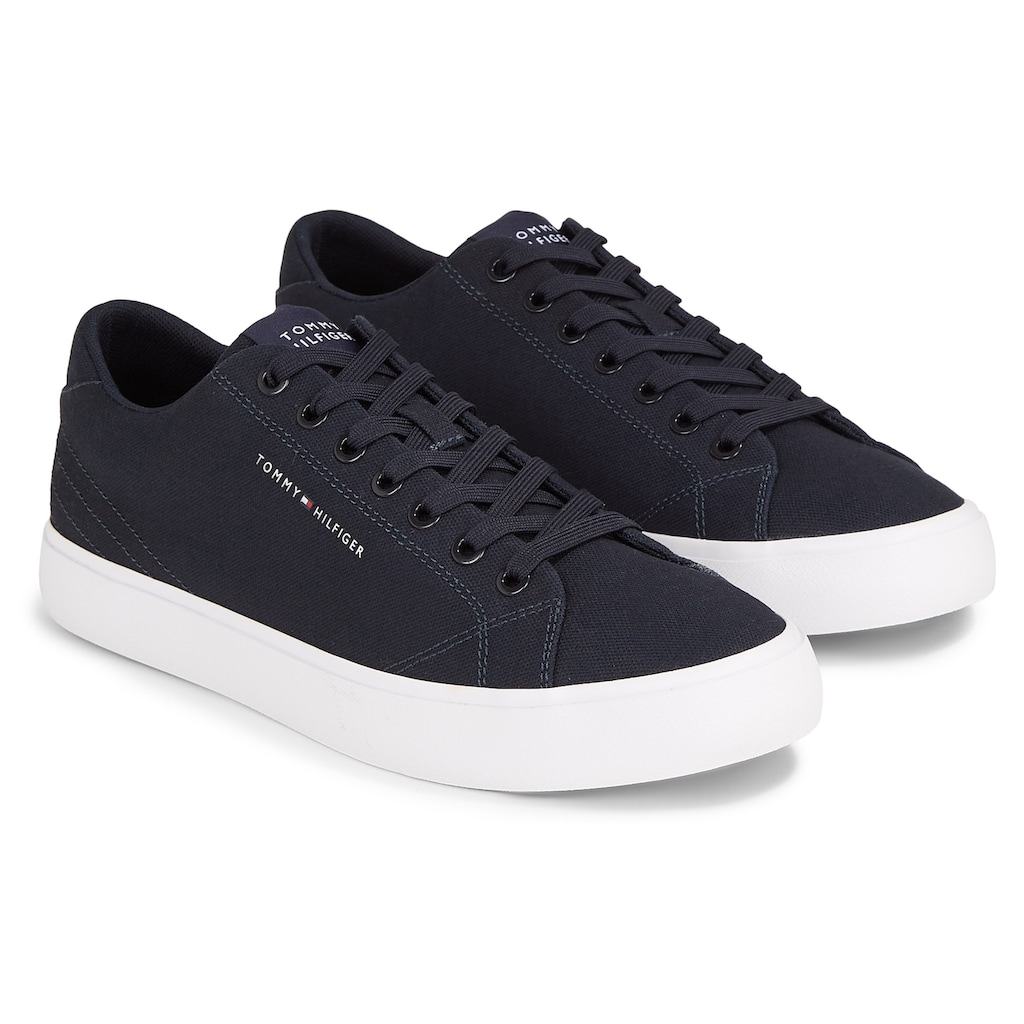 Tommy Hilfiger Sneaker »TH HI VULC LOW CANVAS«