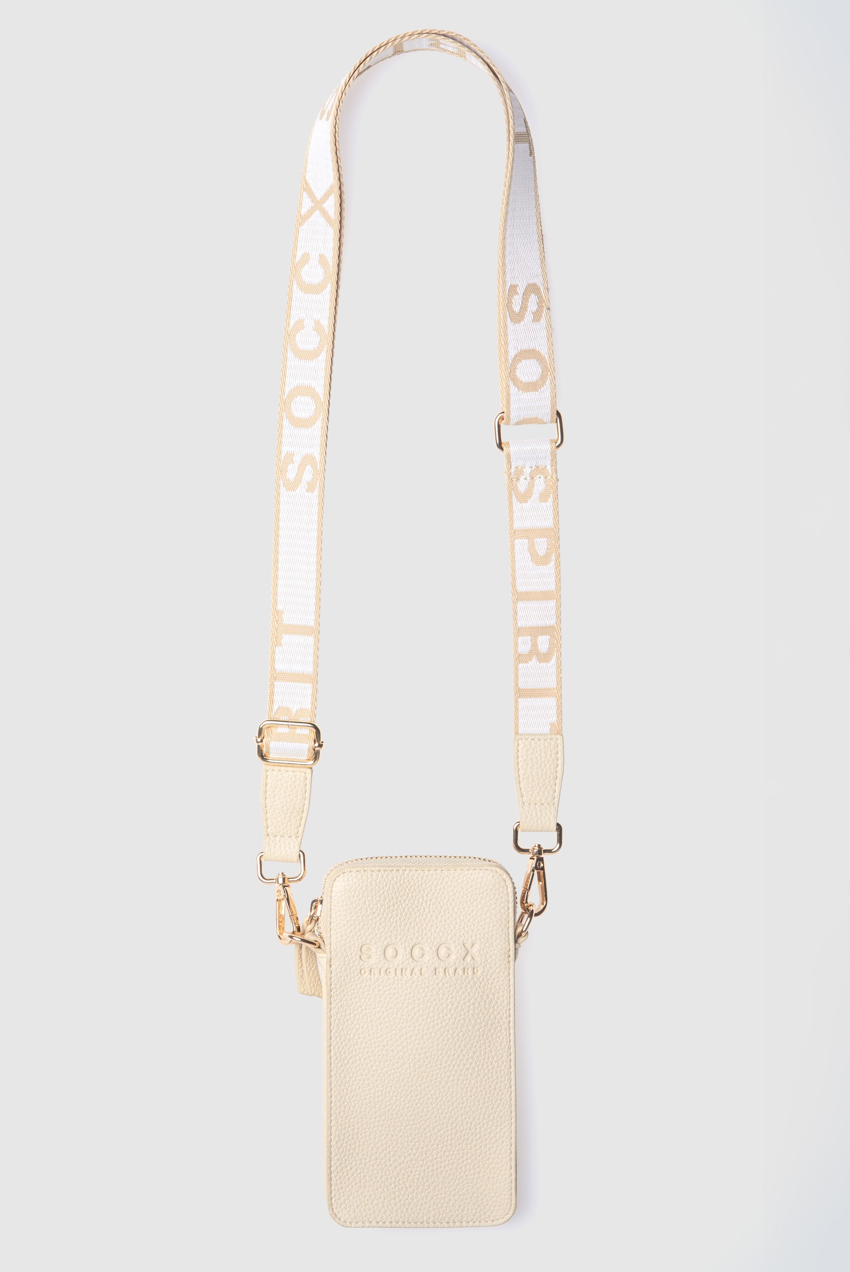 SOCCX Handytasche mit abnehmbarem Schulterriemen