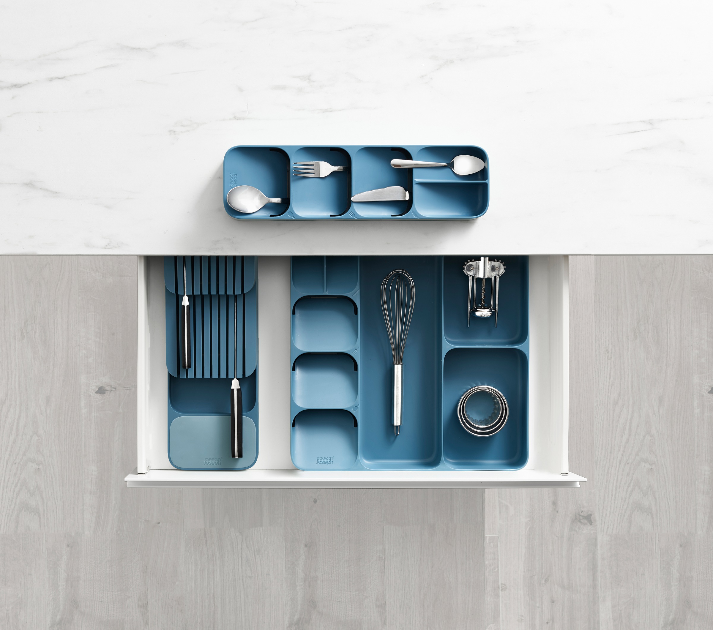 Joseph Joseph Drawerstore Cutlery, Utensil And Gadget Org-|sky