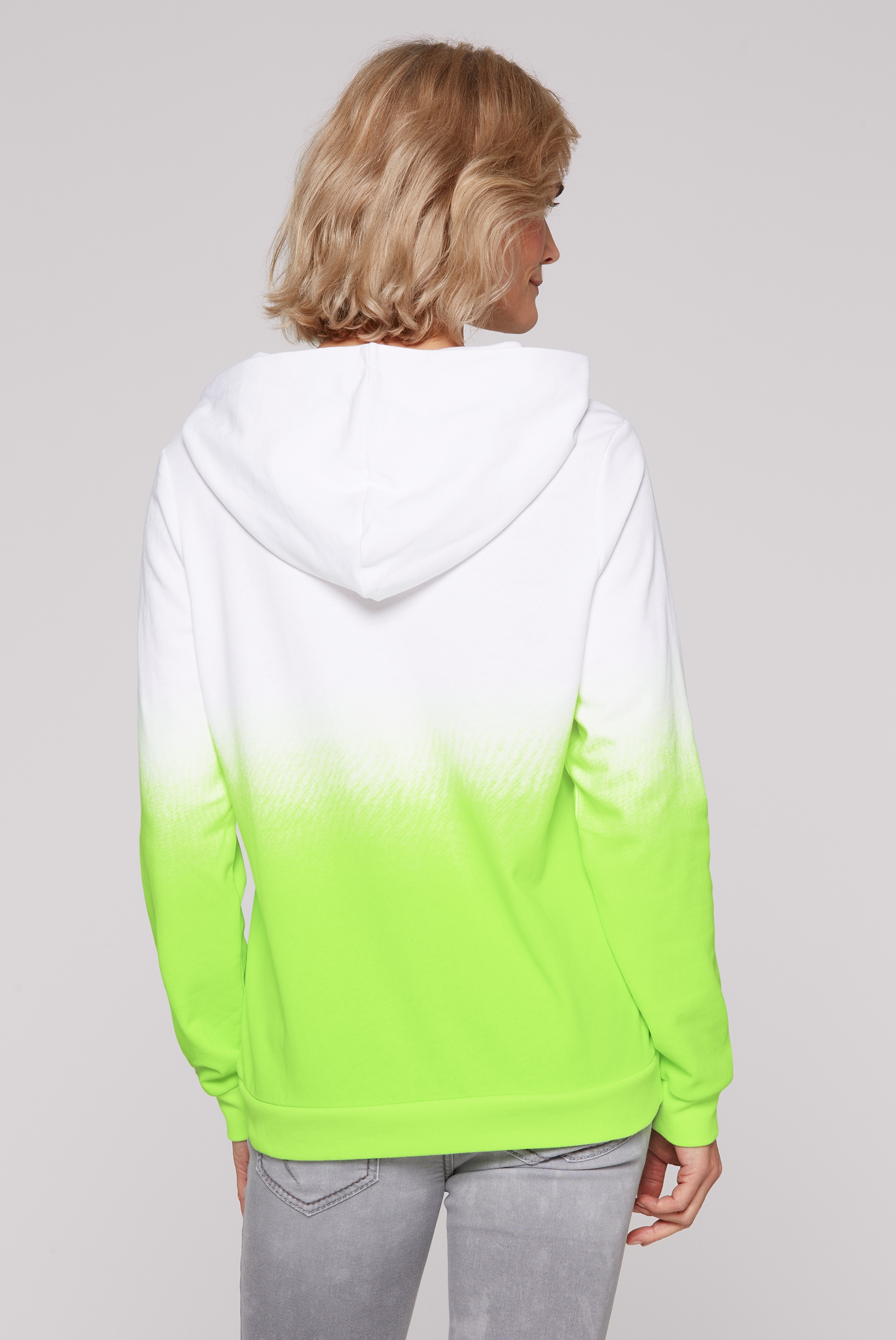 SOCCX Kapuzensweatshirt, mit Farbverlauf