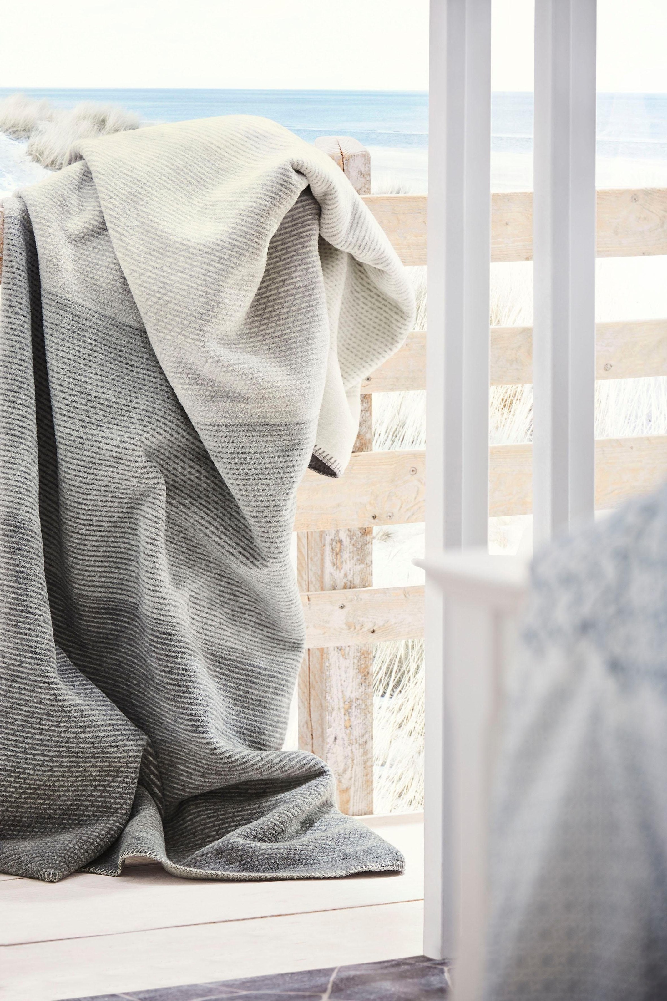 Thumbnail - IBENA Wohndecke "Toronto" harmonischer Farbverlauf, Kuscheldecke