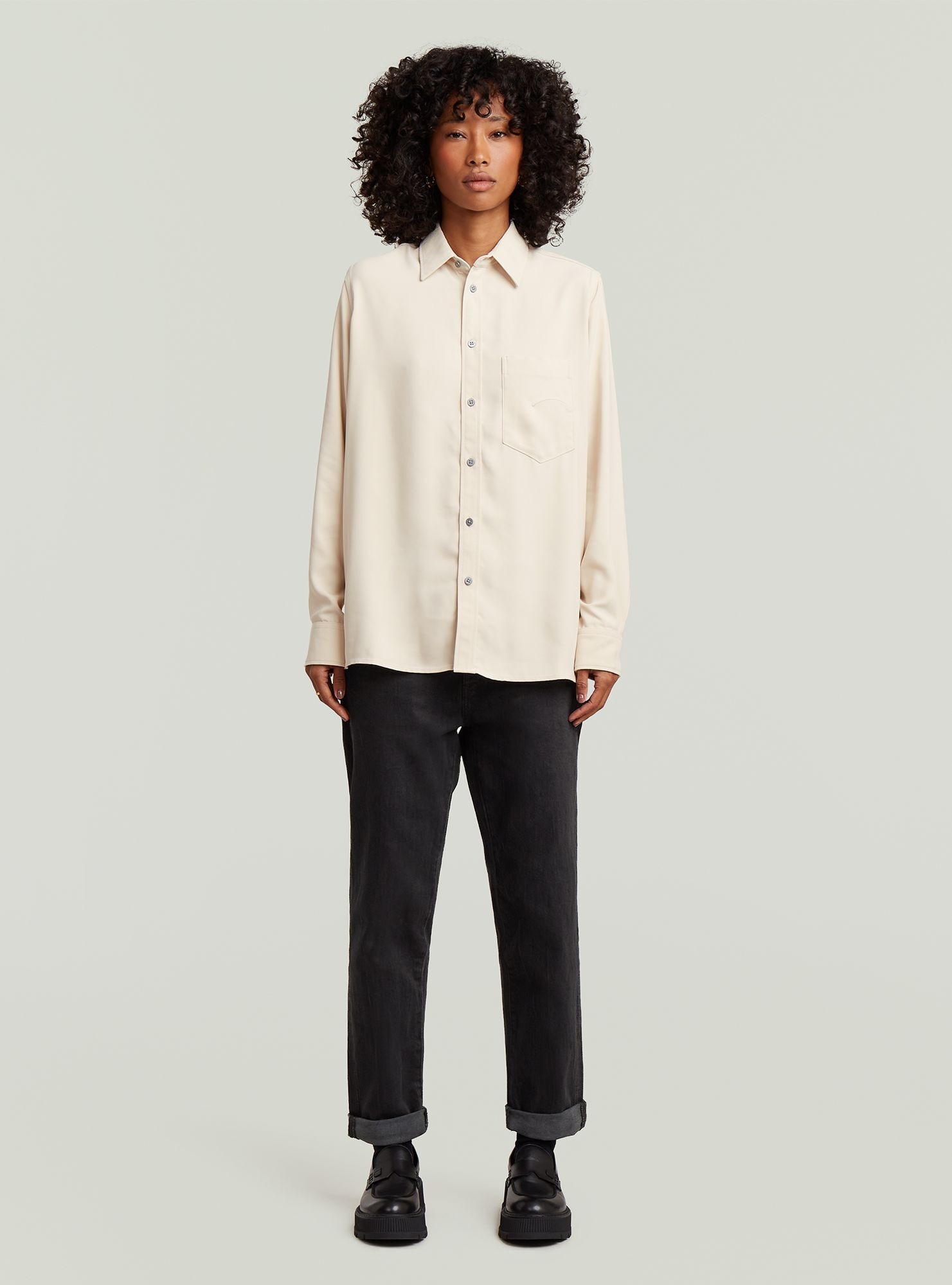 G-STAR Langarmshirt »Regular Long Sleeve Shirt«