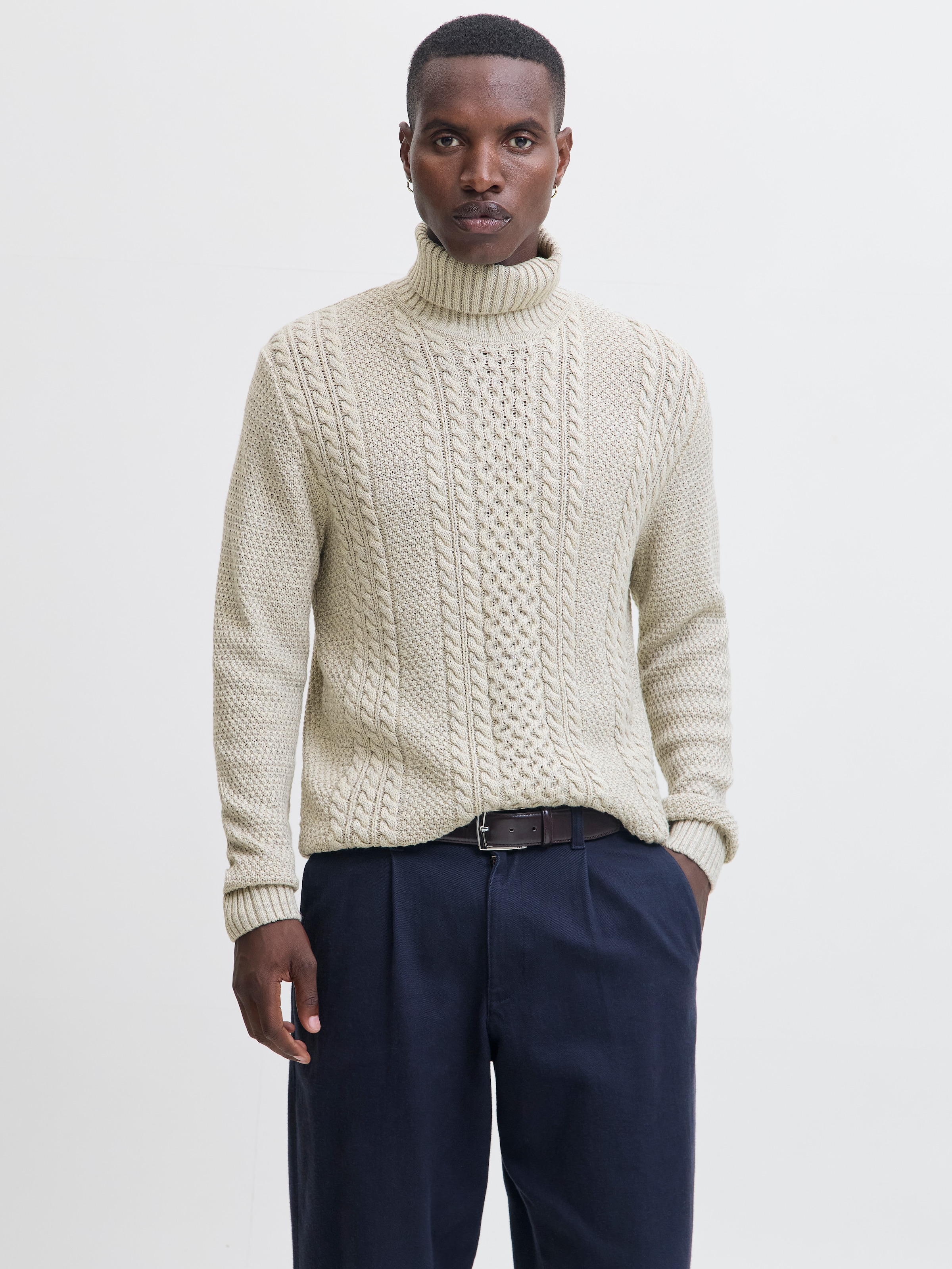 Jack & Jones Rollkragenpullover "JJPAUL KNIT ROLL NECK" günstig online kaufen