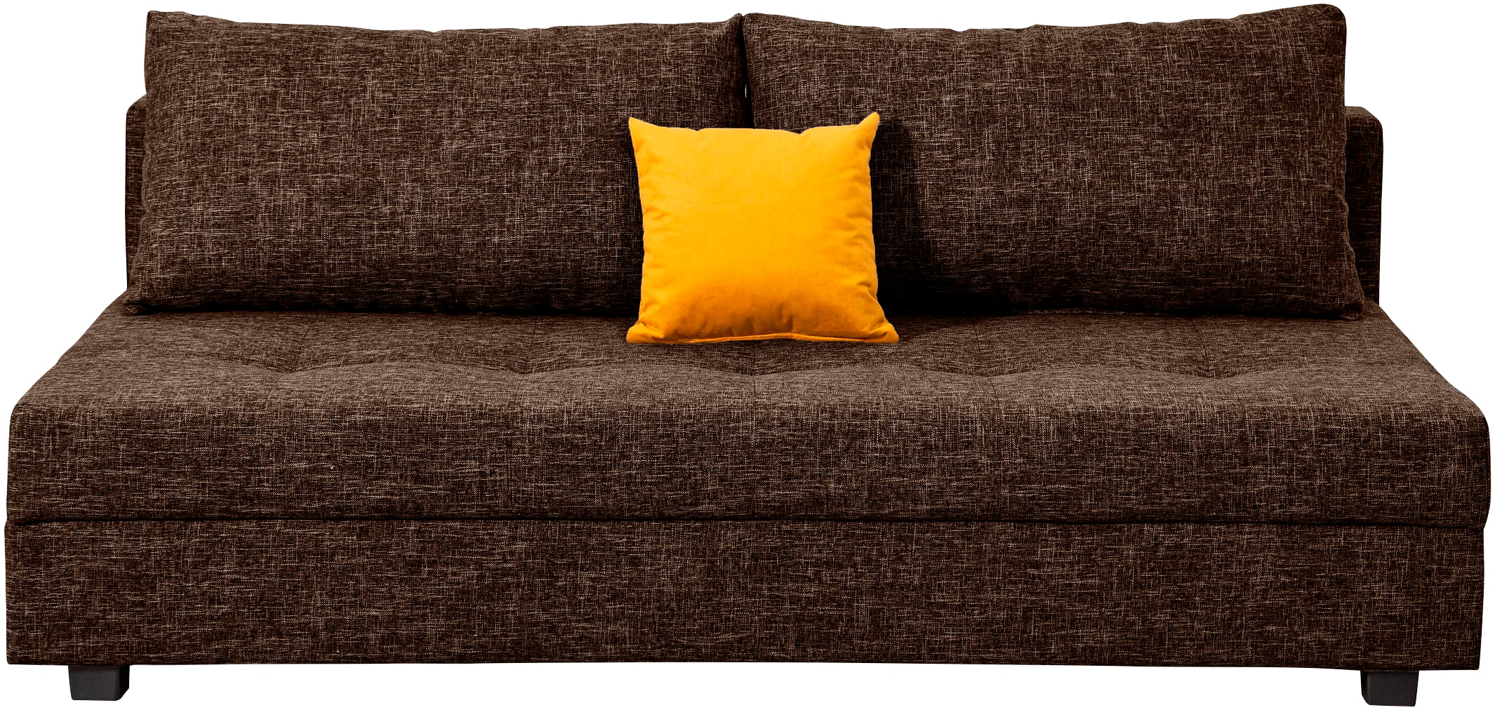 COLLECTION AB Schlafsofa »DARIA inklusive Schlafunktion und Bettkasten«, Schlafsofa,Bettfunktion,Bettkasten,inklusive Rückenkissen,Federkern