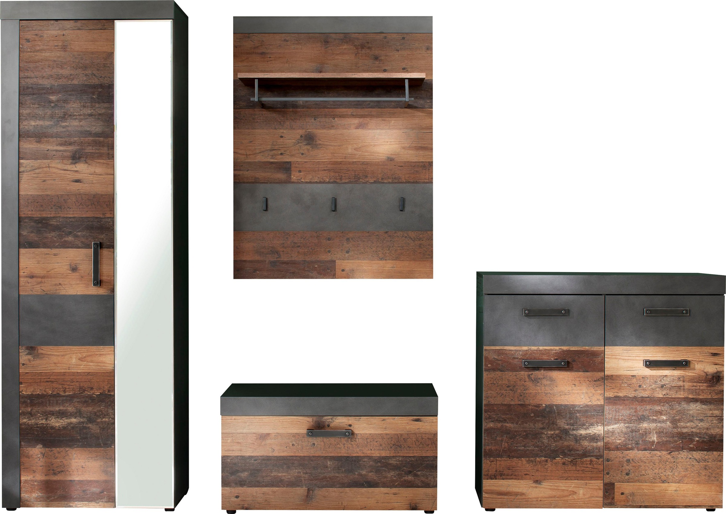 INOSIGN Garderoben-Set "Ilana" Set, 4 Stk. tlg. günstig online kaufen