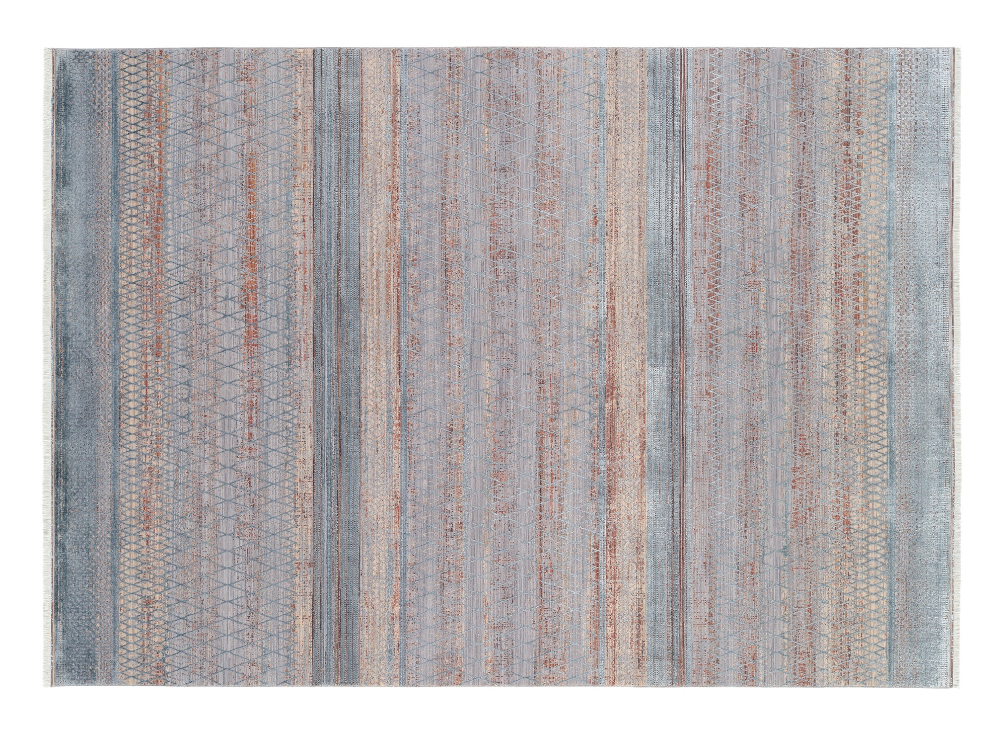 OCI DIE TEPPICHMARKE Teppich »FARBEN MASTER«, rechteckig, 8 mm Höhe, Klassisches Muster, eingefasst, in 3-D-Optik