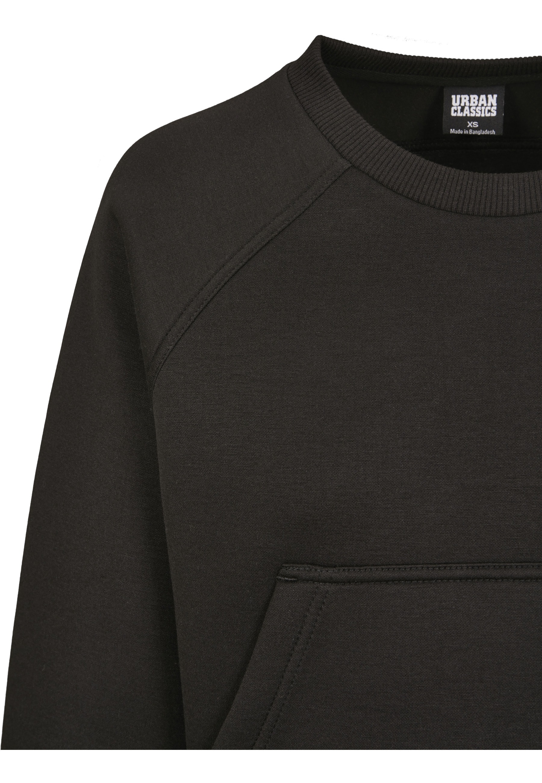 URBAN CLASSICS Sweatshirt »Urban Classics Damen Ladies Oversized Short Raglan Crew«, 1 Stk.
