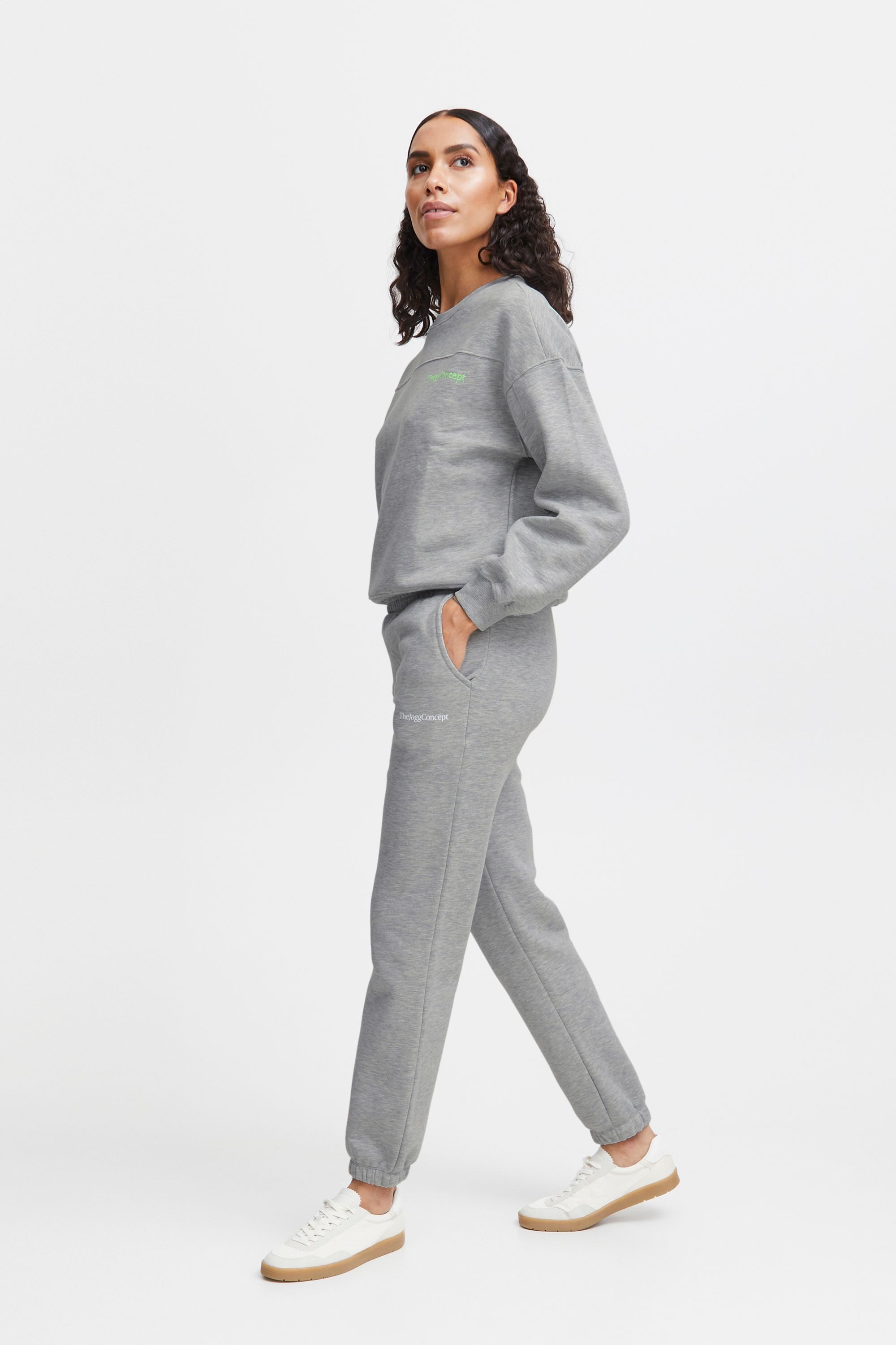 TheJoggConcept Rundhalspullover »Sweatshirt JCRafine«