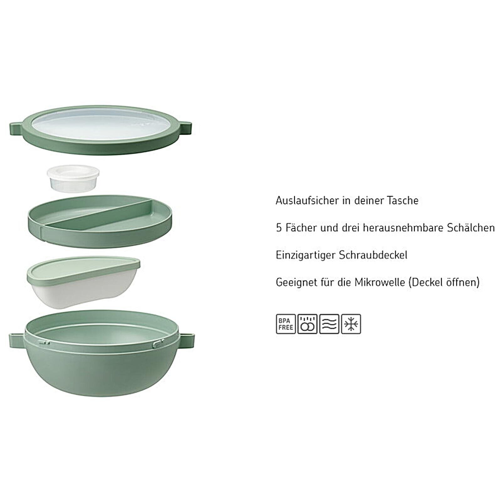 Mepal Lunchbox »Bento-Lunchbowl Vita 1,5 l«, (1 tlg.)