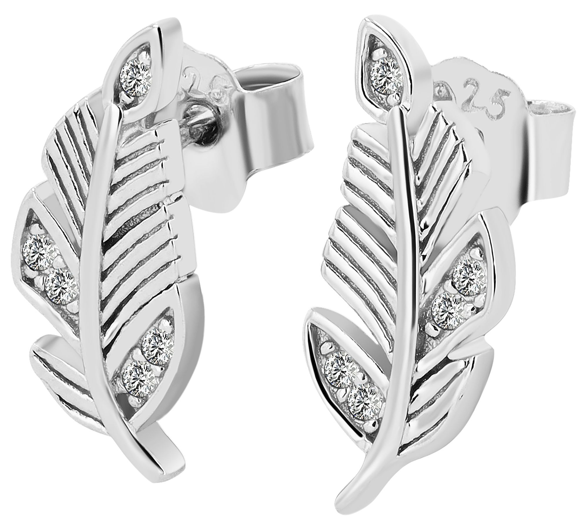 Adelia´s Paar Ohrhänger »Damen Ohrringe – Ohrstecker aus 925 Silber mit Zirkonia« Zum Verschenken an Menschen, die Ihnen am Herzen liegen