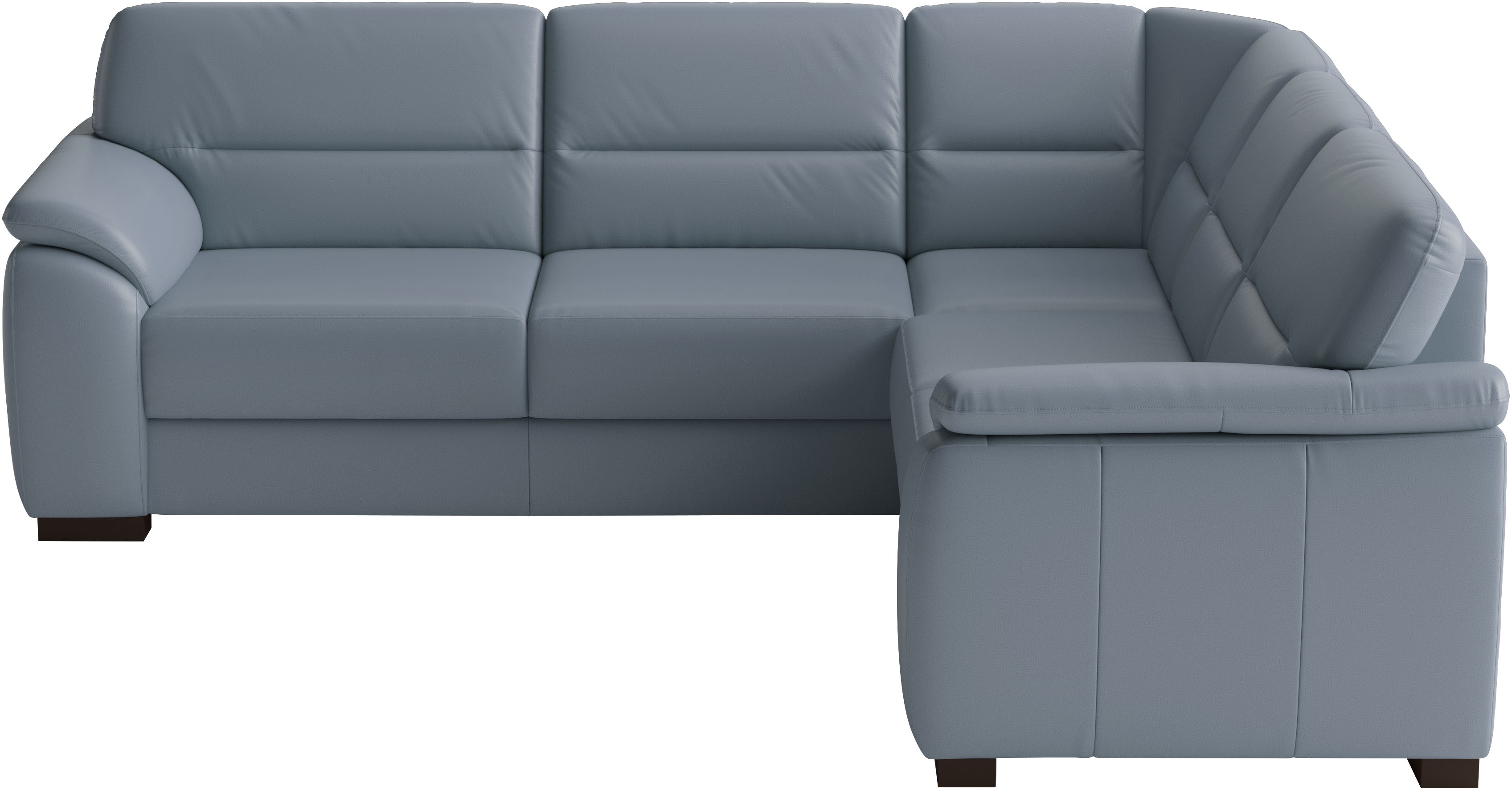 sit&more Ecksofa "Montego Leder, L-Form, B: 255cm" wahlweise mit Schlaffunktion und Schubkasten