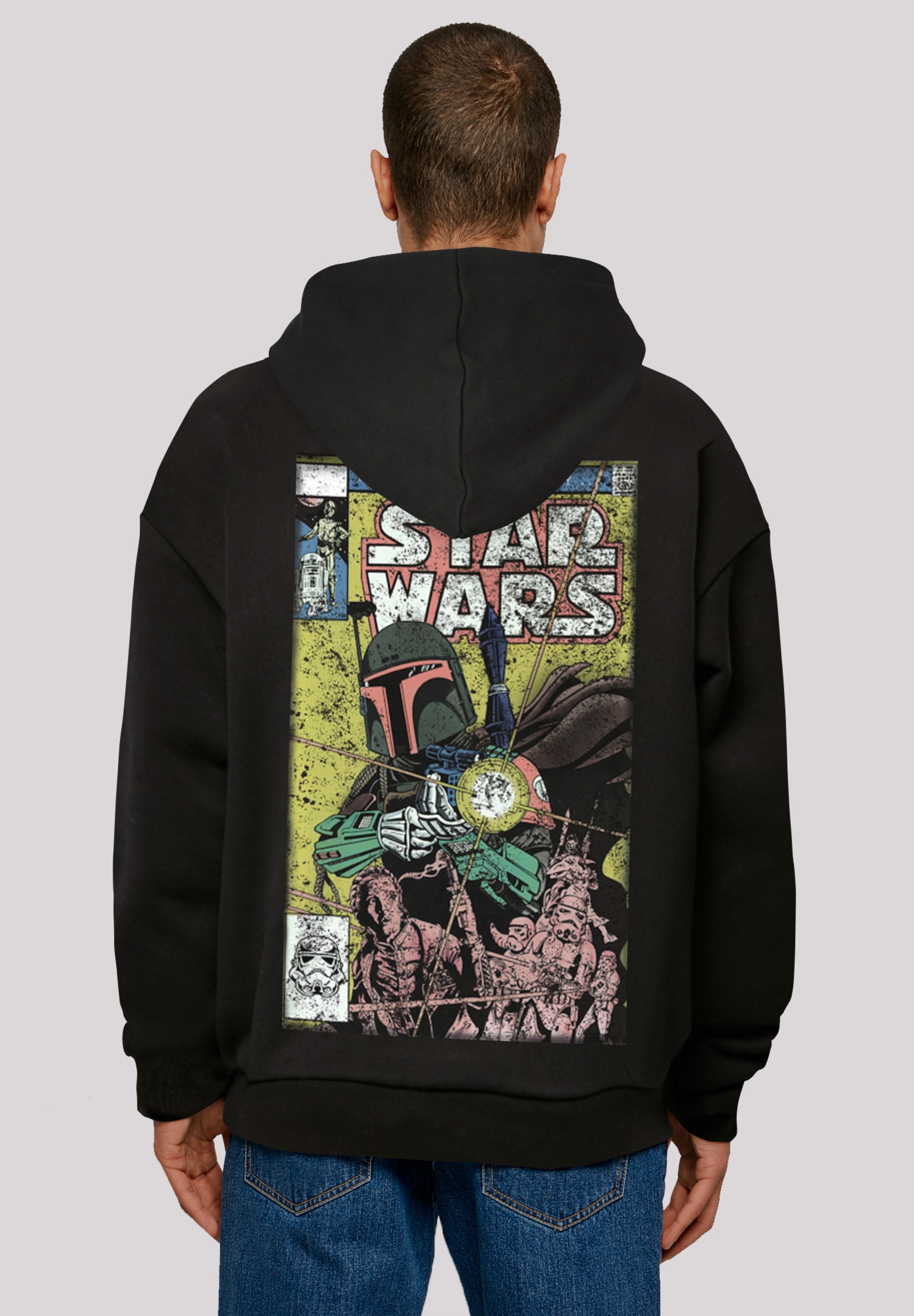 F4NT4STIC Kapuzenpullover "Star Wars Boba Fett Comic", Print günstig online kaufen