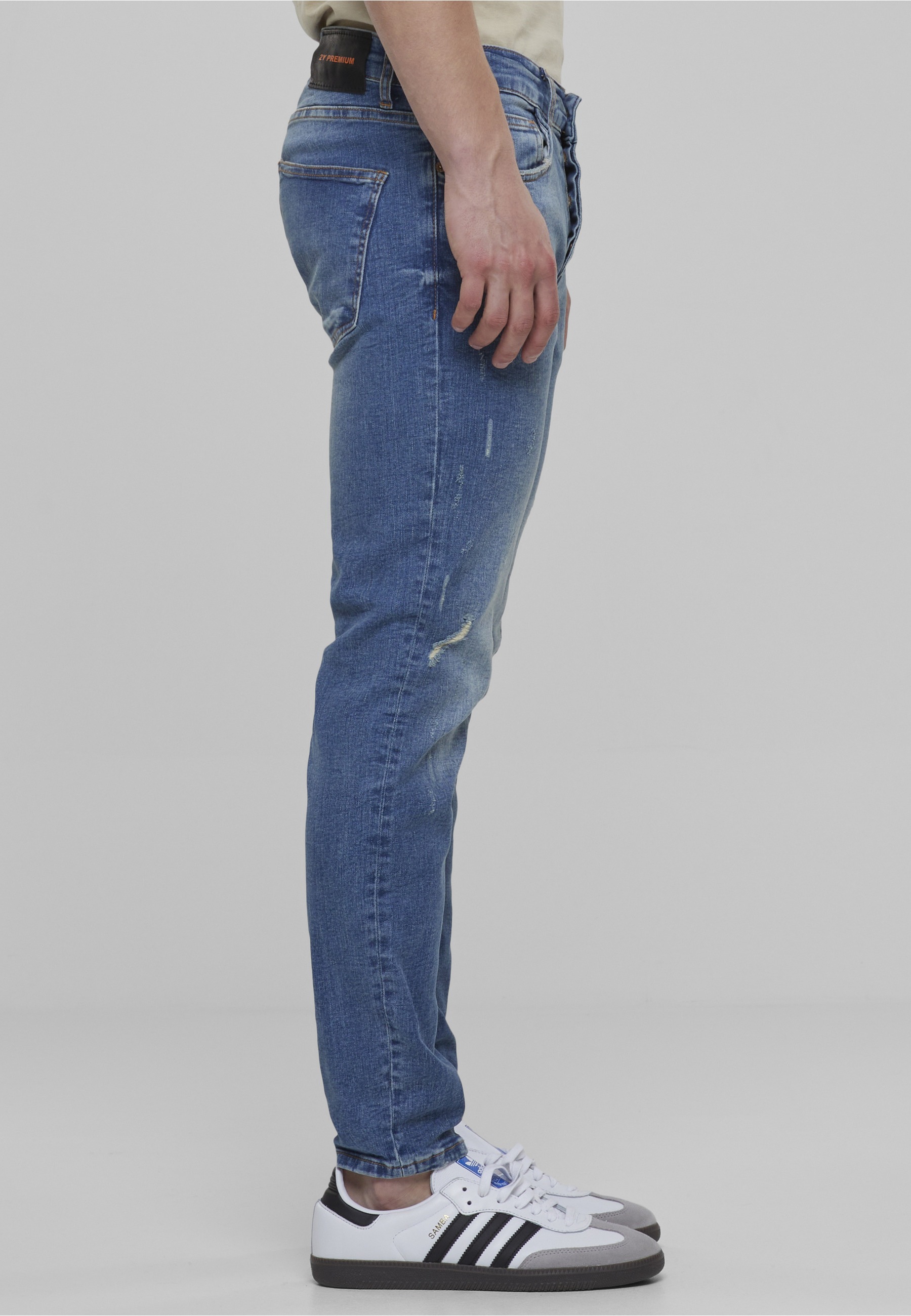 2Y Premium Bequeme Jeans »2Y Premium Herren 2Y Tapered Fit Jeans«