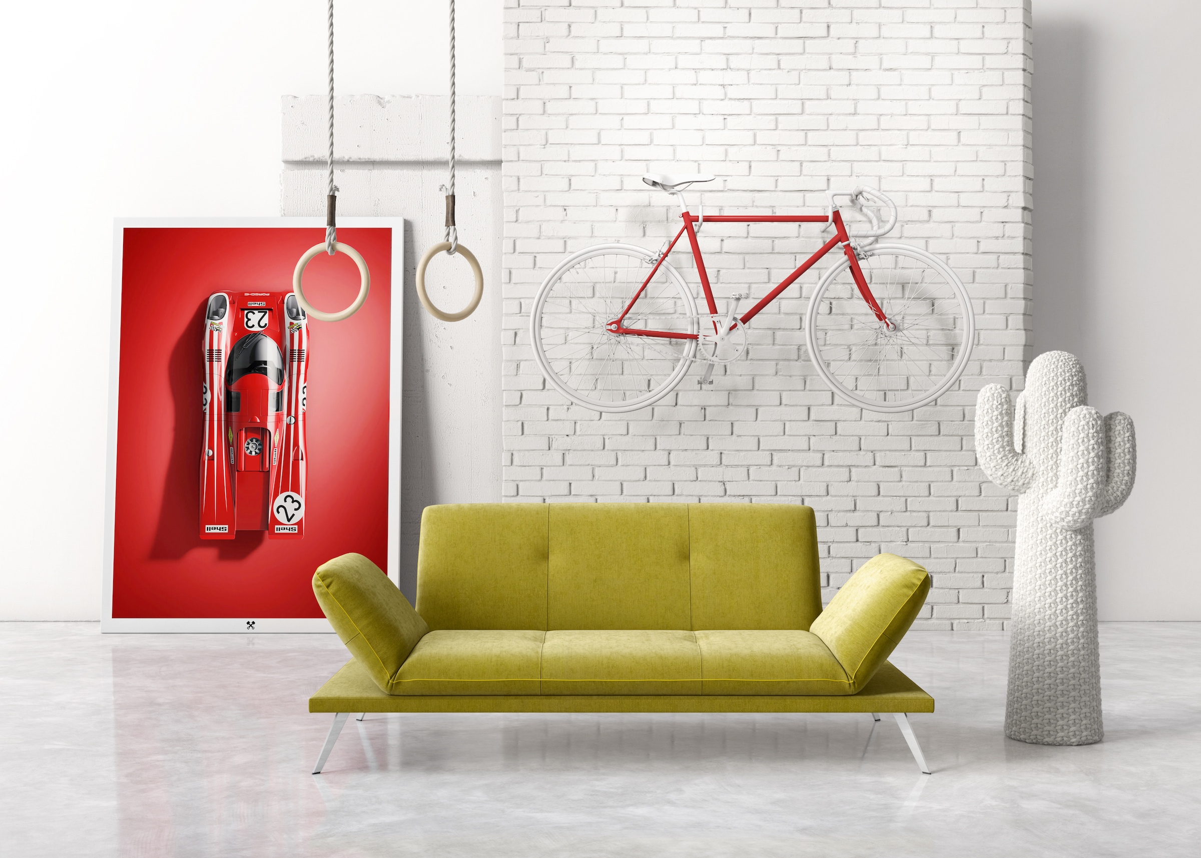 machalke® 3-Sitzer »wings«