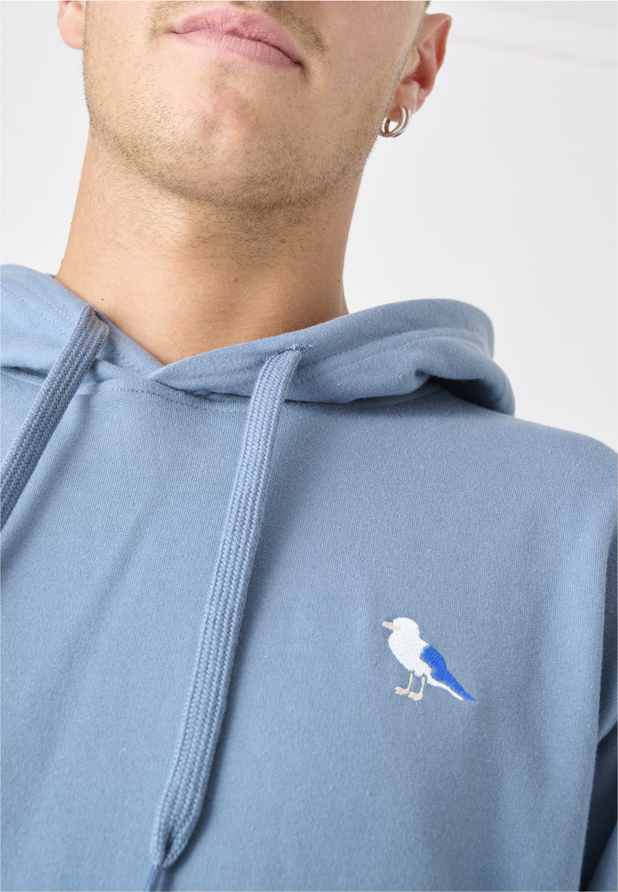 Cleptomanicx Kapuzensweatshirt »Hooded Embro Gull 2«, (1 tlg.), im klassischen Design