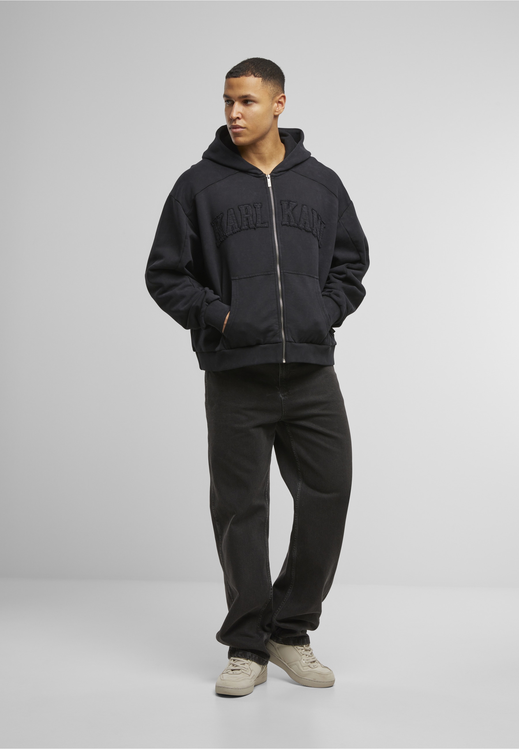 Karl Kani Kapuzenpullover »Karl Kani College Heavy Crop Zip Hoodie« 1