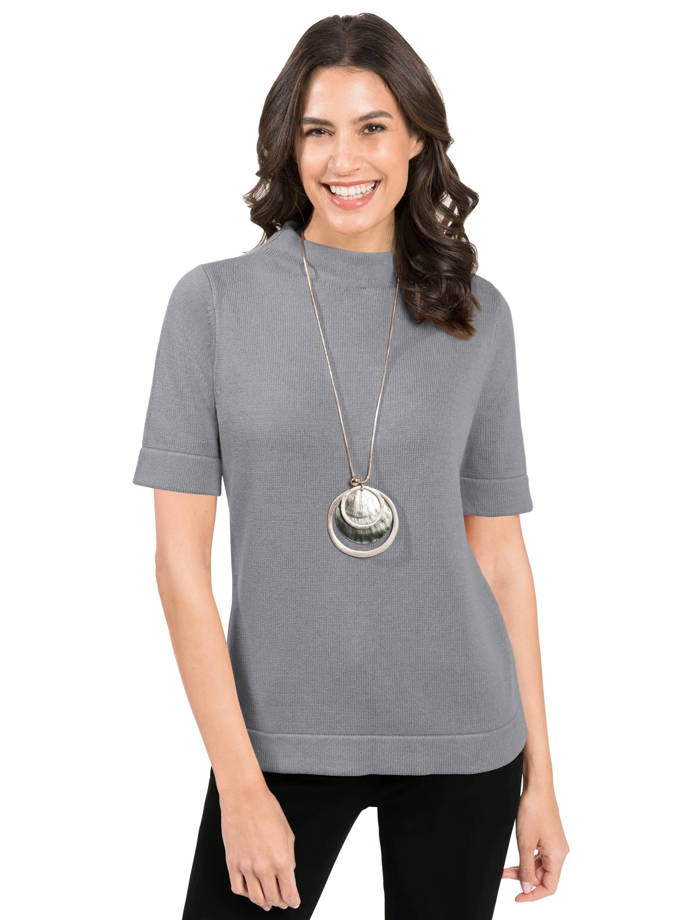 Inspirationen Stehkragenpullover »Pullover«