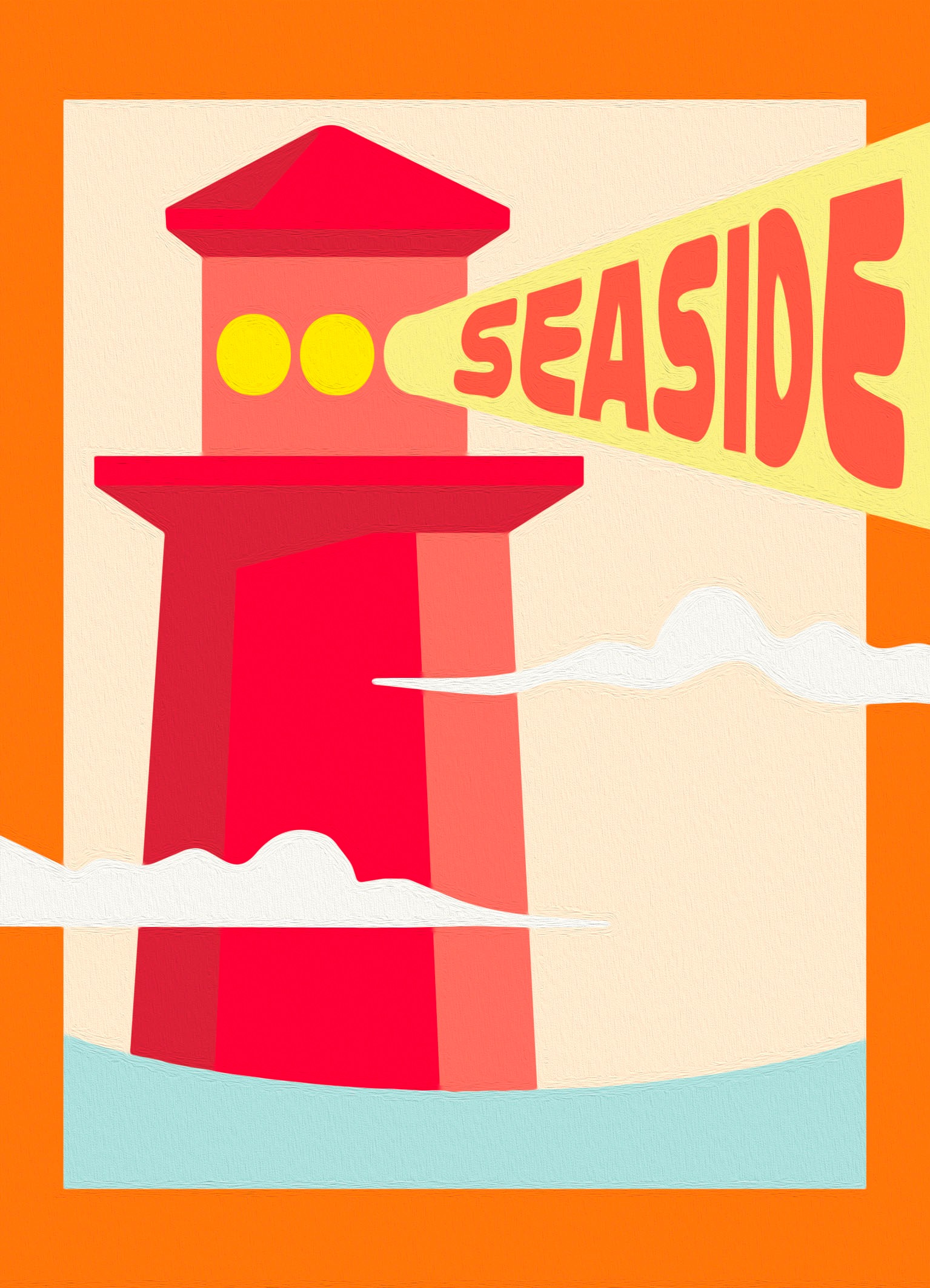 Ravensburger Malen nach Zahlen »CreArt, Leuchtturm am Strand«, Made in Europe