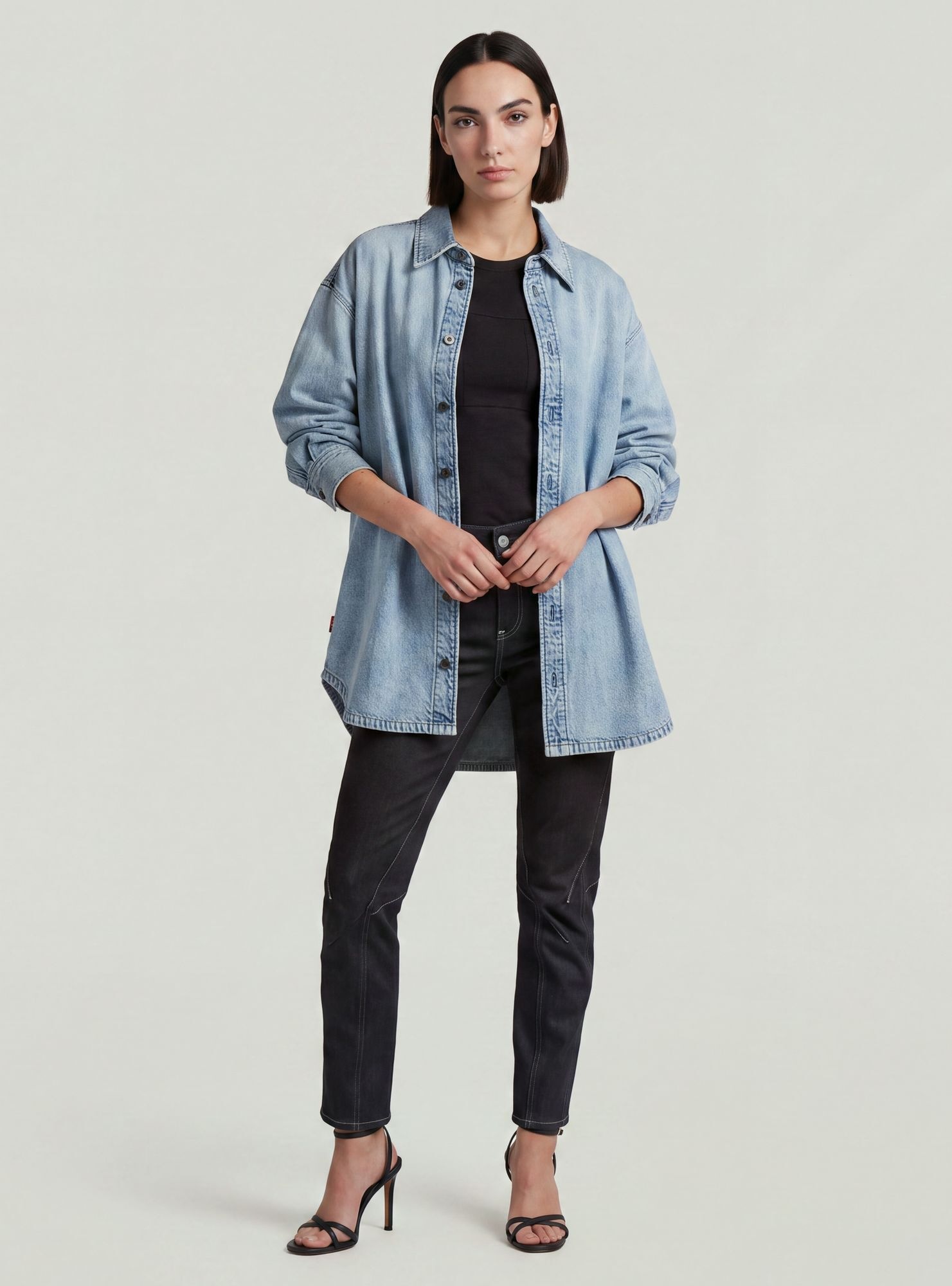 G-STAR Langarmshirt »Maxi Overshirt«