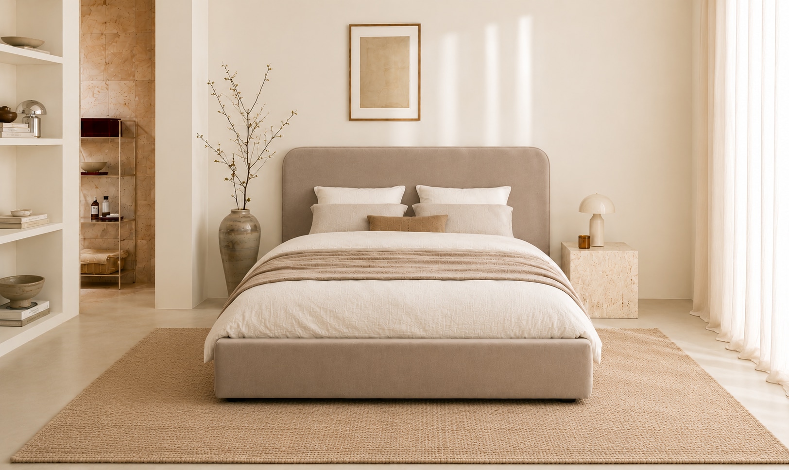 LeGer Home by Lena Gercke Polsterbett "ELIRA mit/ohne Bettkasten, mit/ohne Matratze, Breite 120/140/160/180cm" Bonnell-/Taschenfederkernmatratze (H2, H3, H4), mit/ohne Lattenrost